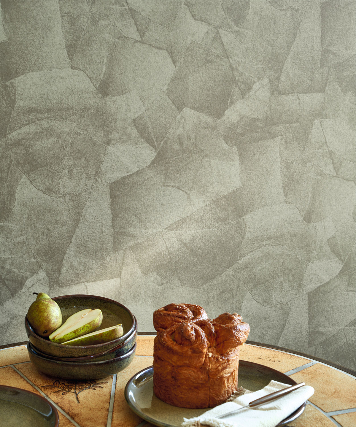 Papier peint Collage Papier Colle vert de gris - Papercraft de Casadéco | Réf. PAPC89637447