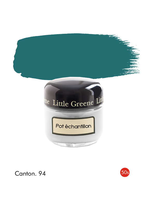 Pot échantillon Canton (1950s) n°94 - Finition Absolute Matt Emulsion