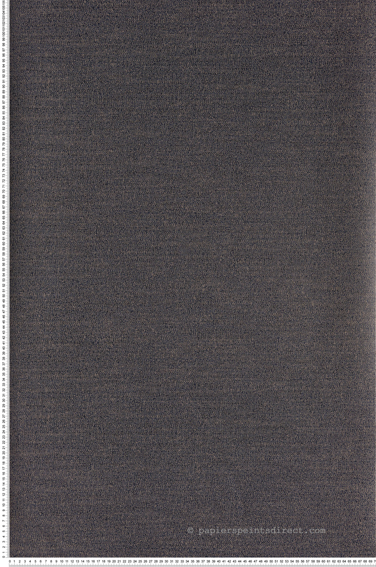 Papier peint faux uni Plumetis Bleu/Beige - Misura de Casamance | Réf. CAS-74450714