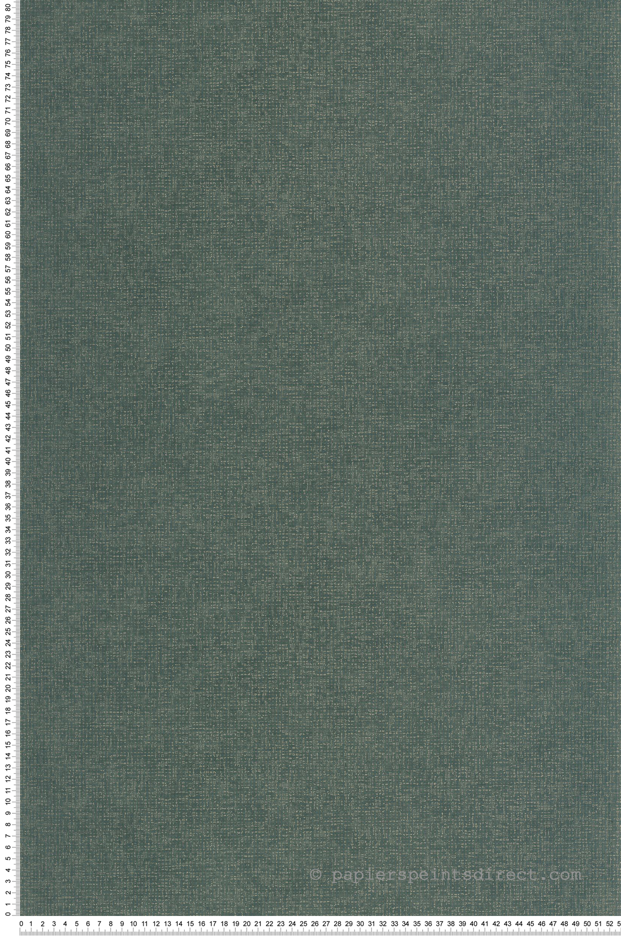 Papier peint Tissage Dione vert paon argenté - Solaris de Casadéco | Réf. SOLA201906720