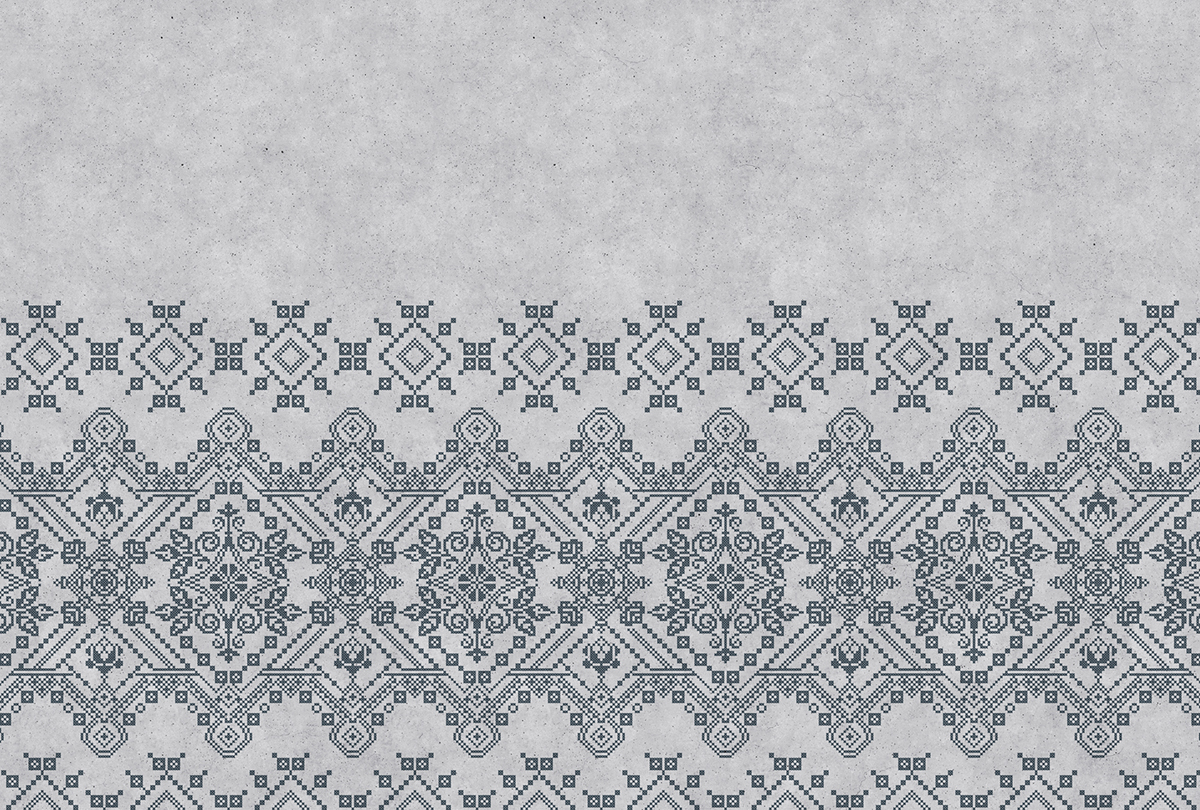 Papier peint panoramique Ethnique Nordic 3 - Référence DD110461 - Intissé 200g/m2 - Standard 400 x 270