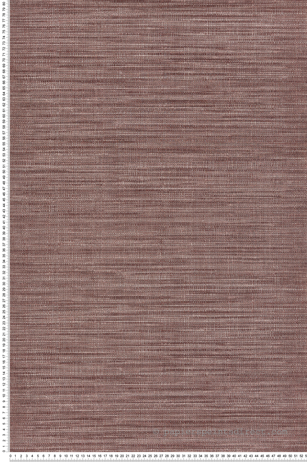 Papier peint Tissage Linéaire Horizontal prune - Atacama de Montecolino | Réf. MC-IM28041