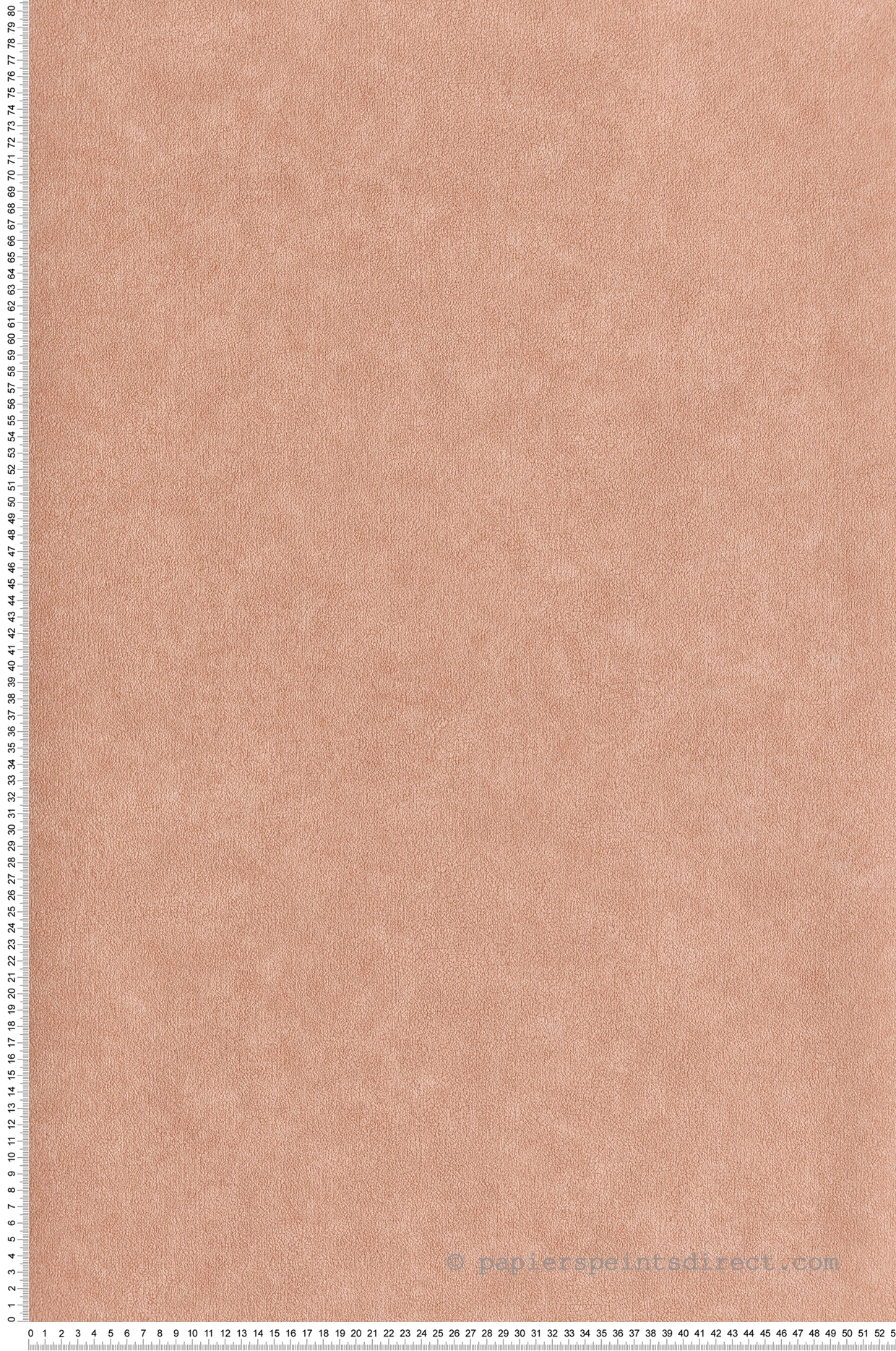 Papier peint Uni Terre Cuite orange terracotta - Azur de Casélio | Réf. AZU105243030