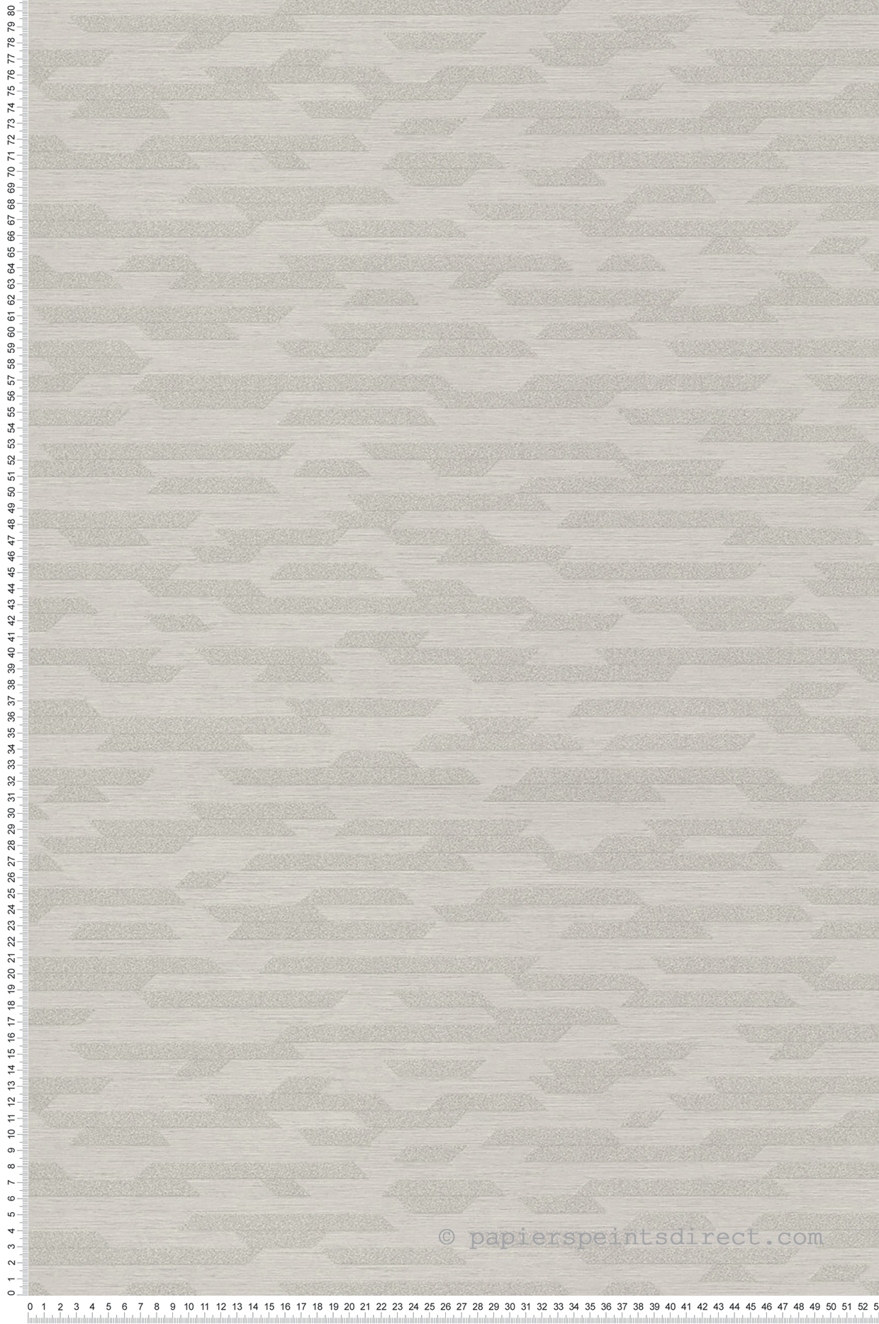 Papier peint Trait Géométrique gris pâle paillettes - Maya de Montecolino | Réf. MC-BZ3213