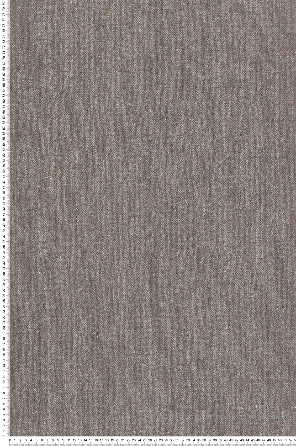 Papier Peint Faux uni Textile Paillettes gris marron argenté - Venezia d'Ugépa | Réf. UGP-M67318