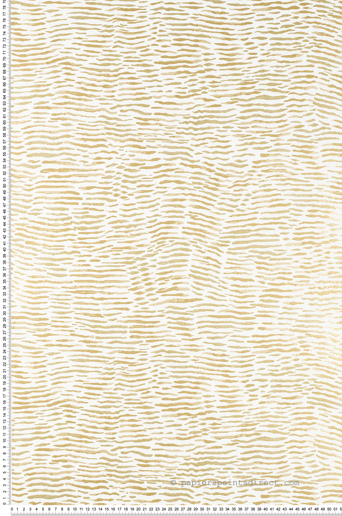 Papier peint Design Arles doré - Les Indiennes de Nina Campbell | Réf. OSB-NCW4355-01