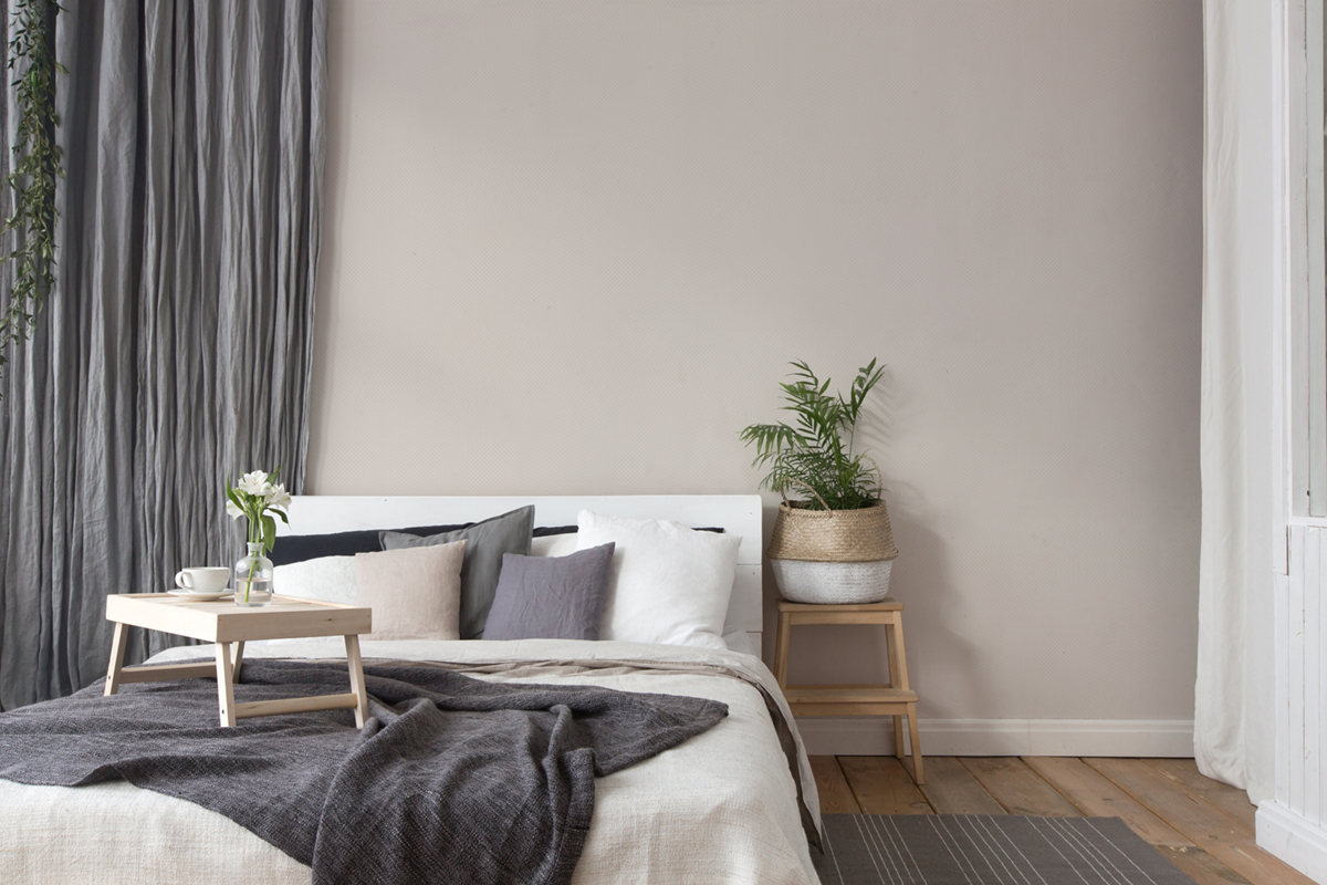 Papier peint Pois Charme lin blanc - Maison Charme d'A.S. Création | Réf. AS-390704