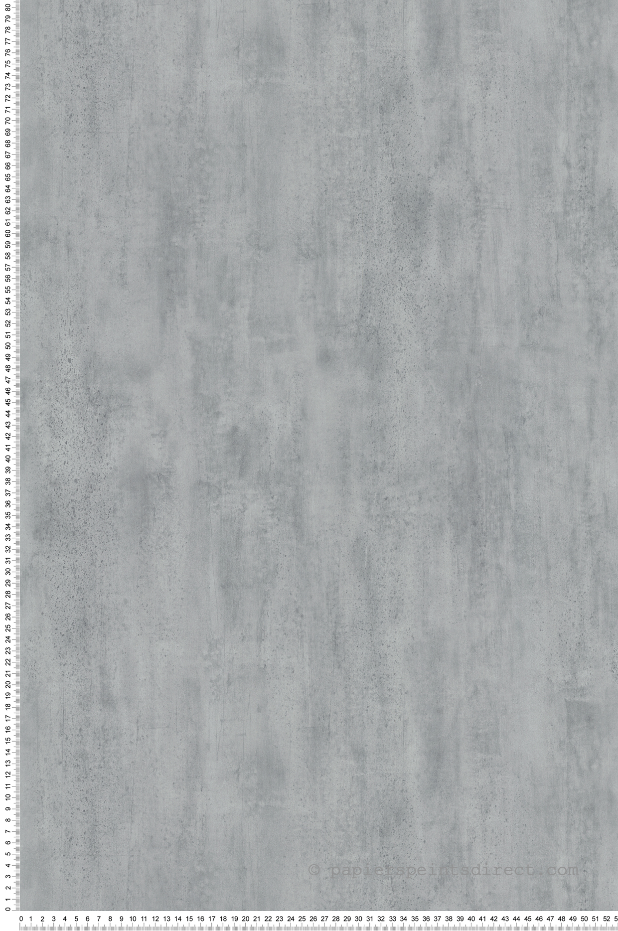 Papier peint Faux Uni Béton Ciré Goutelette gris souris - Séjours & Chambres de Lutèce | Réf. LTC-133220329