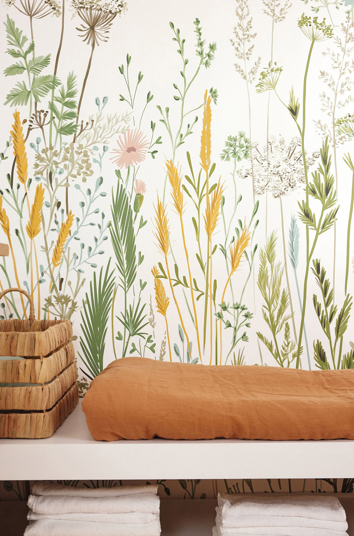 Papier peint panoramique Nature Champêtre Herbarium multicouleurs M 200X280 - Green Life 2 de Casélio | Réf. GNL2105390403