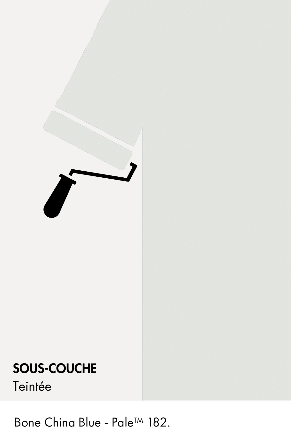 Sous-couche teintée Bone China Blue Pale n°182 Wall Primer Sealer 2,5 litres