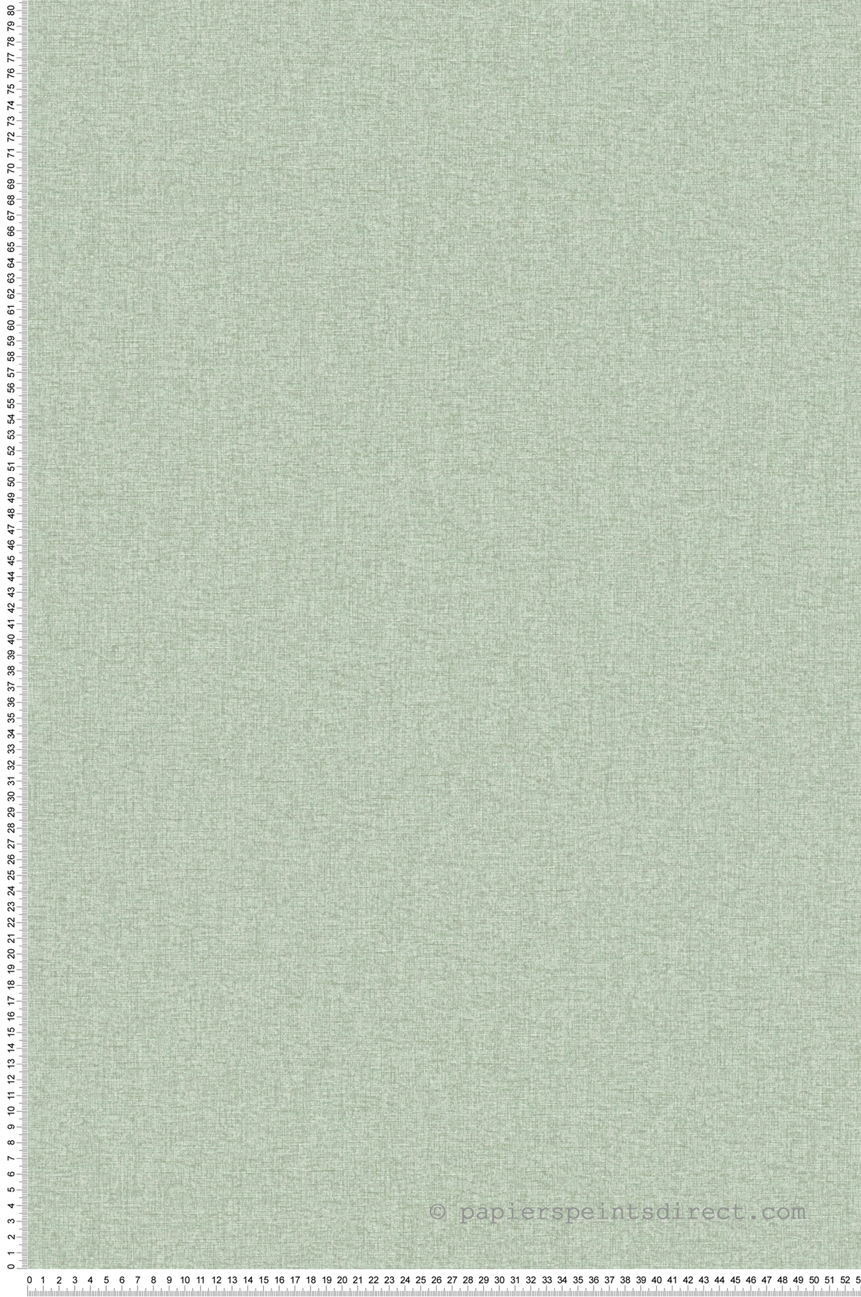 Papier peint Faux Uni Tissu Chiné céladon - Famous Garden d'A.S. Création | Réf. AS-393536