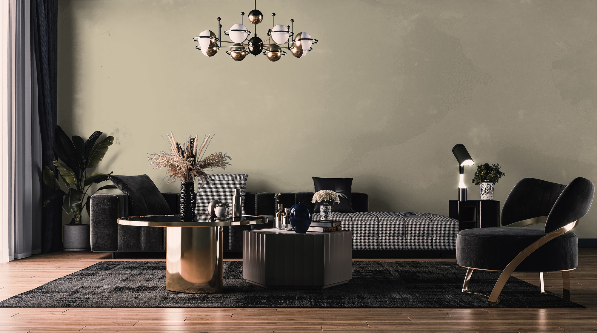 Image d'un pot de 1 litre de peinture Puro vert gentle lime  - c6004