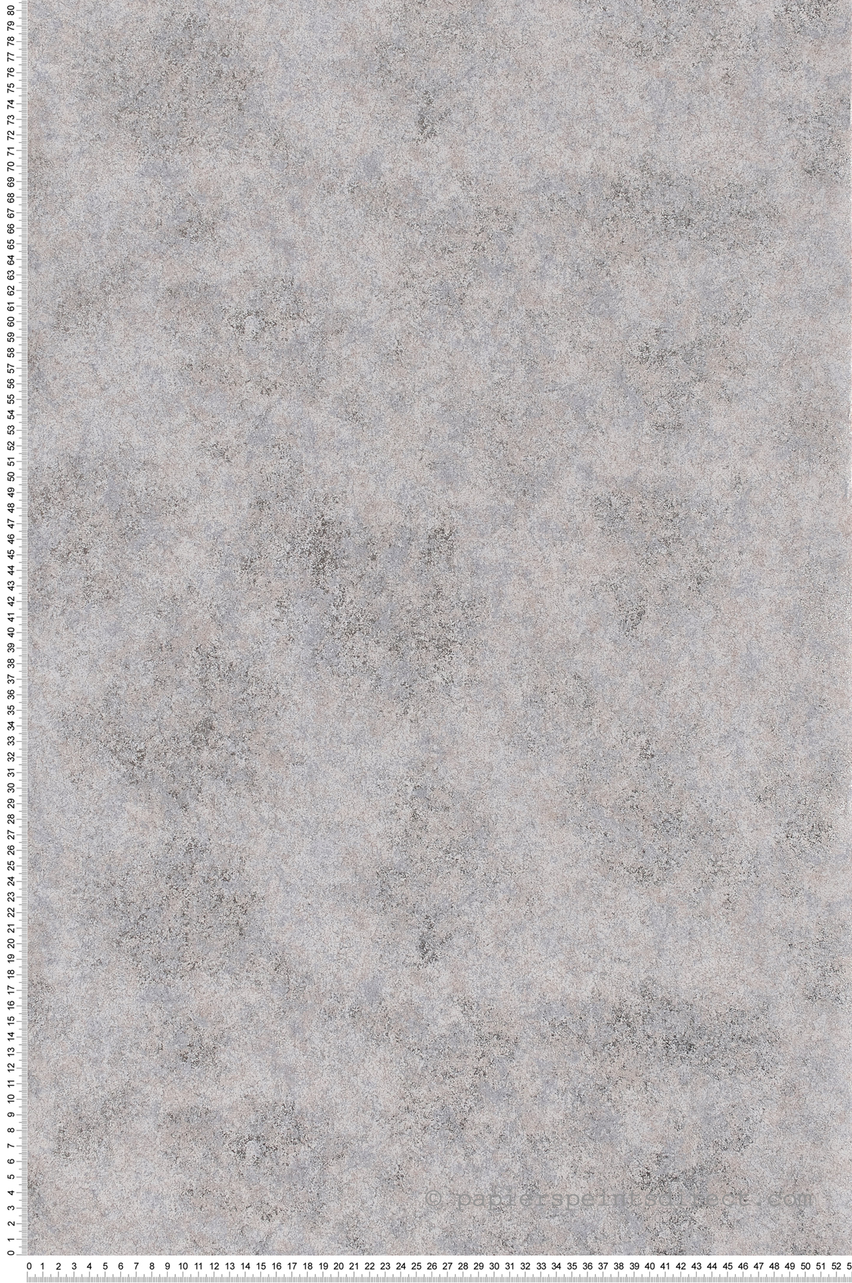 Papier peint chiné platine - Special FX de Lutèce | Réf. LTC-G67690