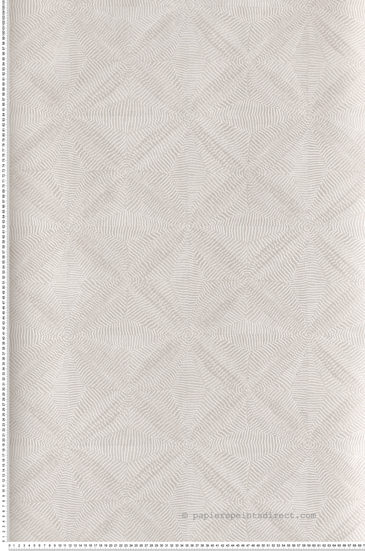 Papier peint Ethnique Khanta grège - Amani de Masureel | Réf. MAS-AMA103