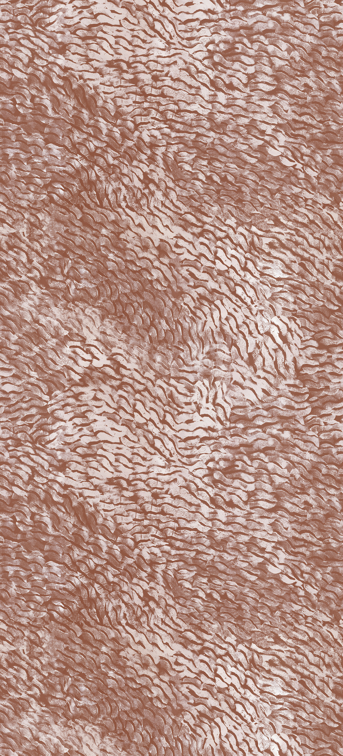 Papier peint panoramique Cascade Terracotta 1/2/3 - Isidore Leroy