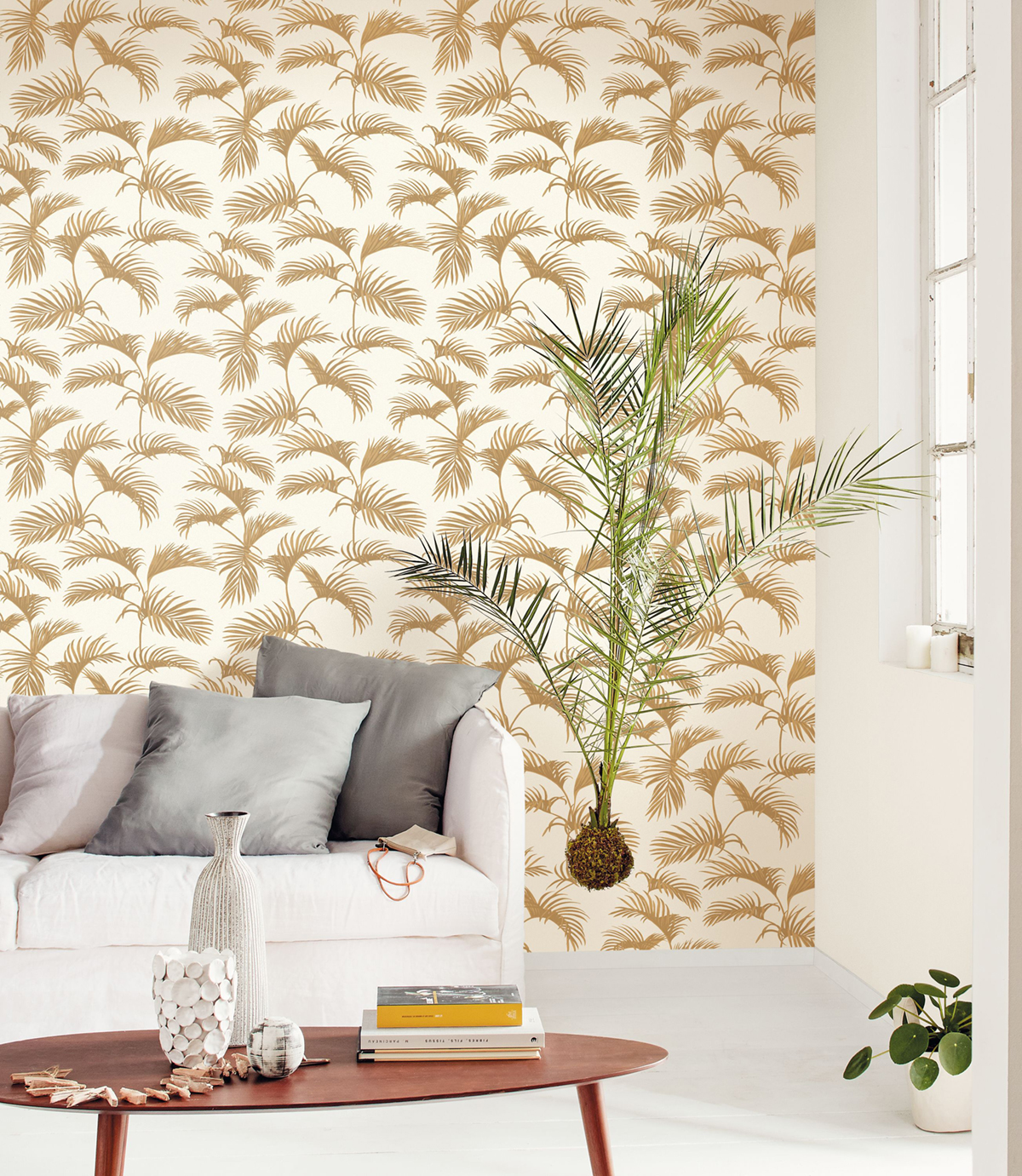 Papier peint Uni Toile blanc - Moonlight 2 de Casélio AMB | Réf. MLGT68520000