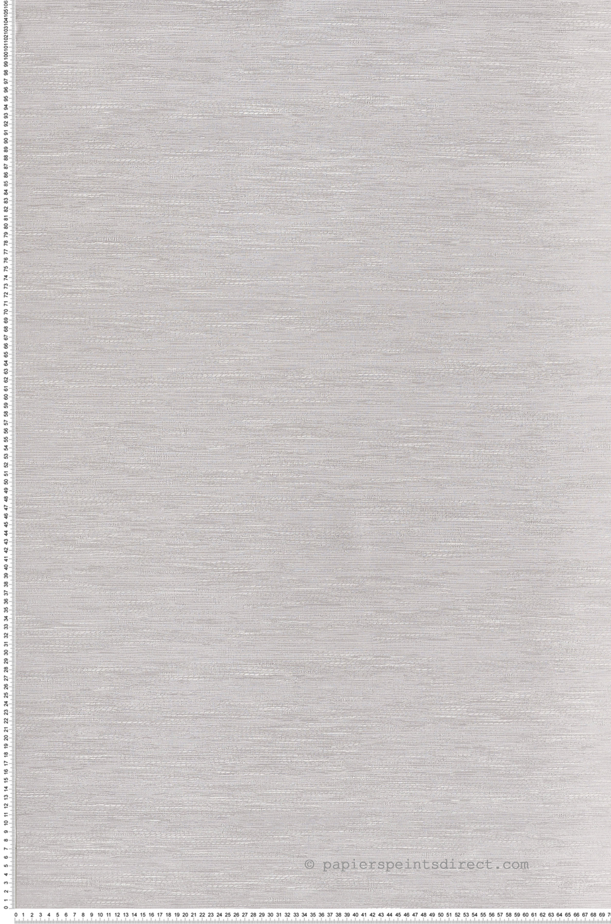 Papier peint Faux Uni Tissage Tatami gris galet - Le Jacquard de Casamance | Réf. CAS-C75344078