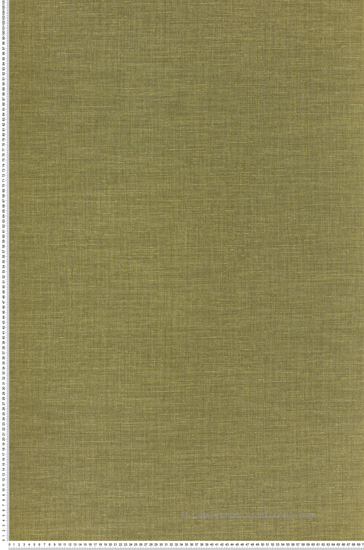 Papier peint Lin Shinok vert matcha - Le Lin 3 de Casamance | Réf. CAS-F73810807