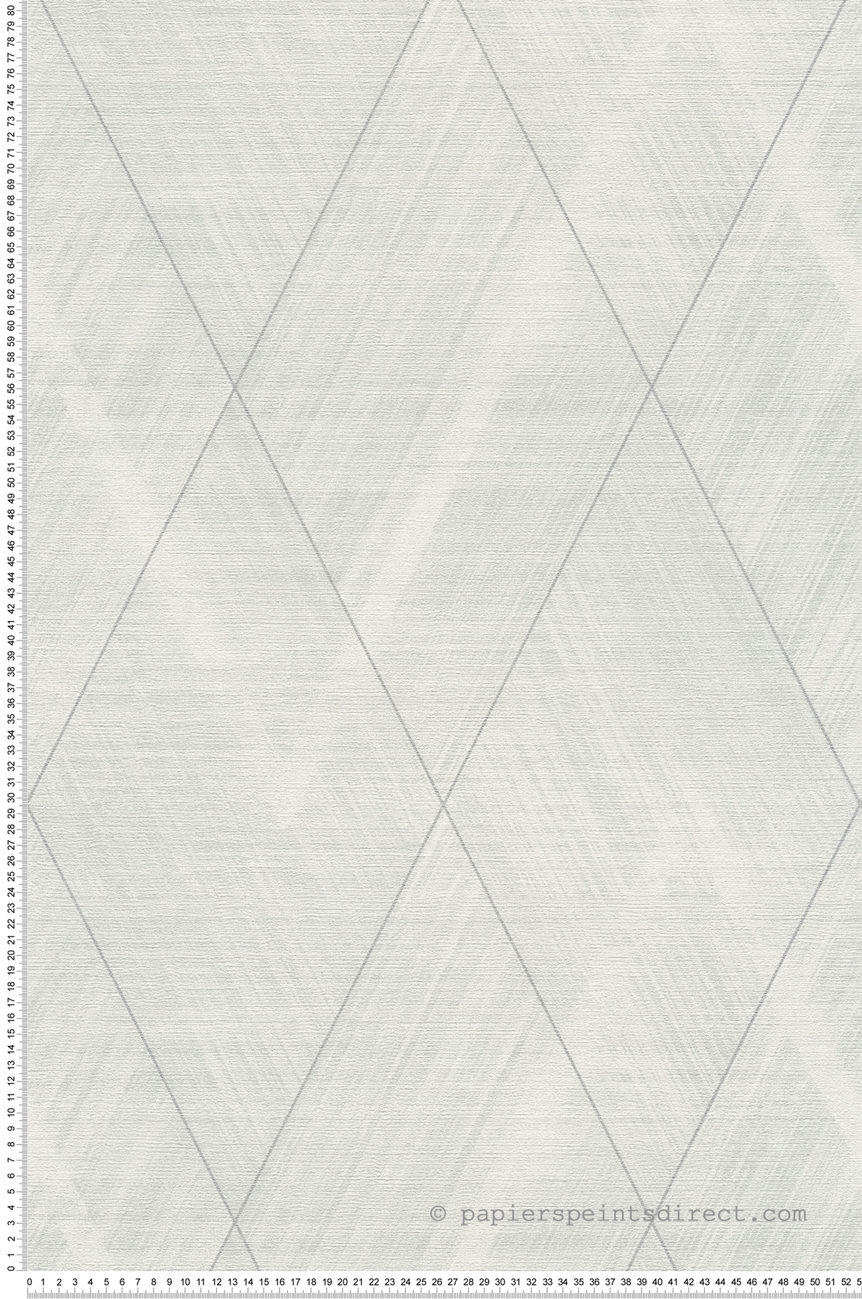 Papier peint Losange Géo Textile gris clair - The BOS d'A.S. Création | Réf. AS-388243