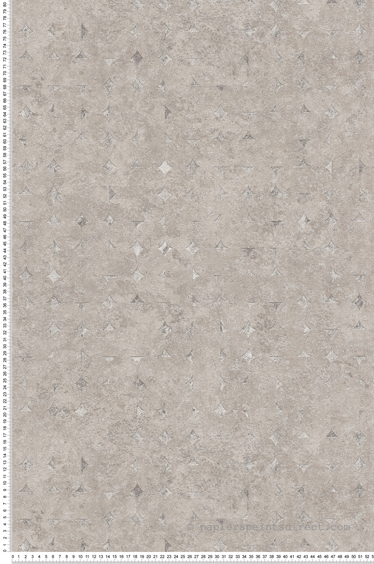 Papier peint Mosaîque Arrondie taupe argenté - Stories of Life d'A.S. Création | Réf. AS-396562