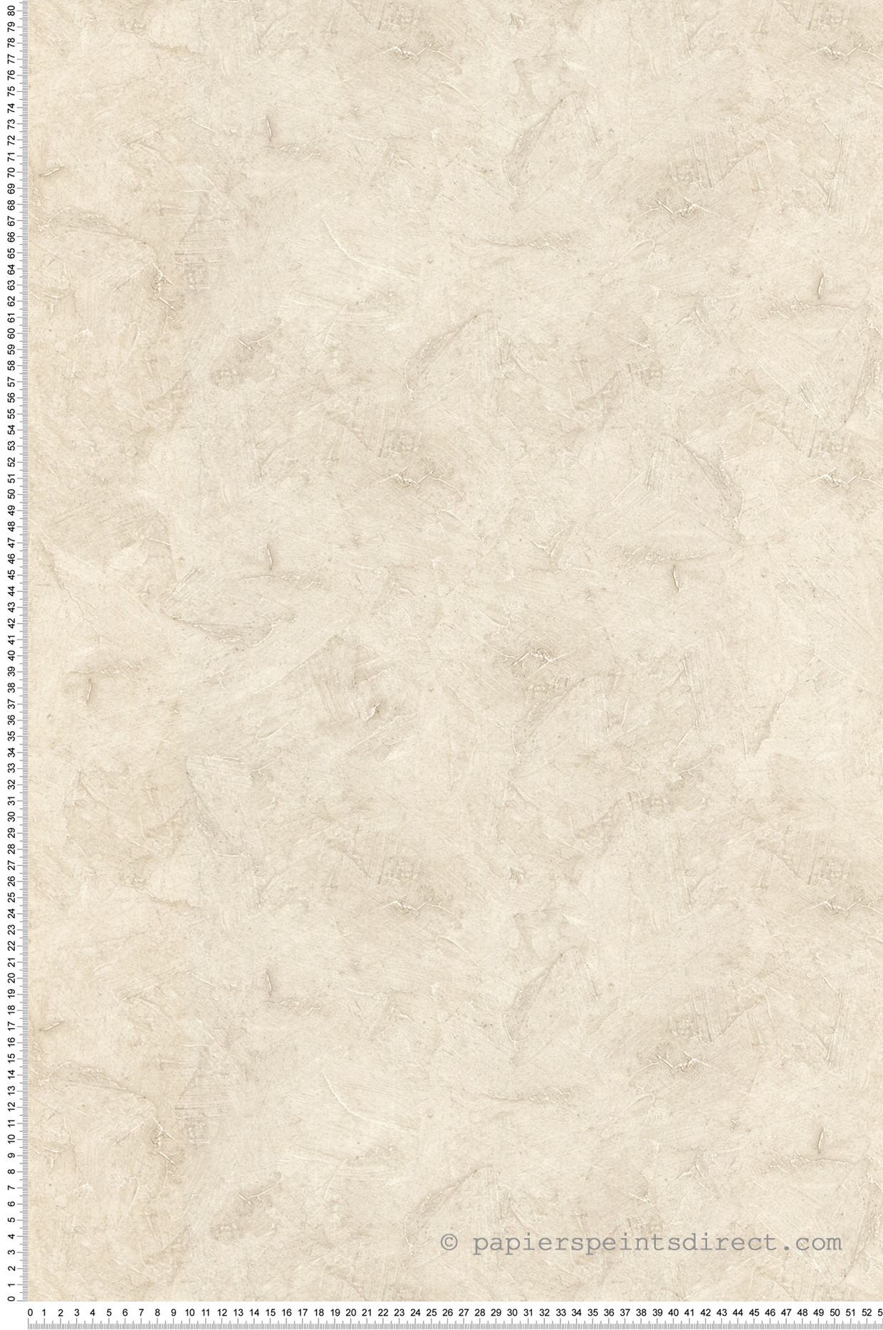 Papier peint Tadelakt marbré beige clair - Style Cuisine 3 de Lutèce | Réf. LTC-KT15512