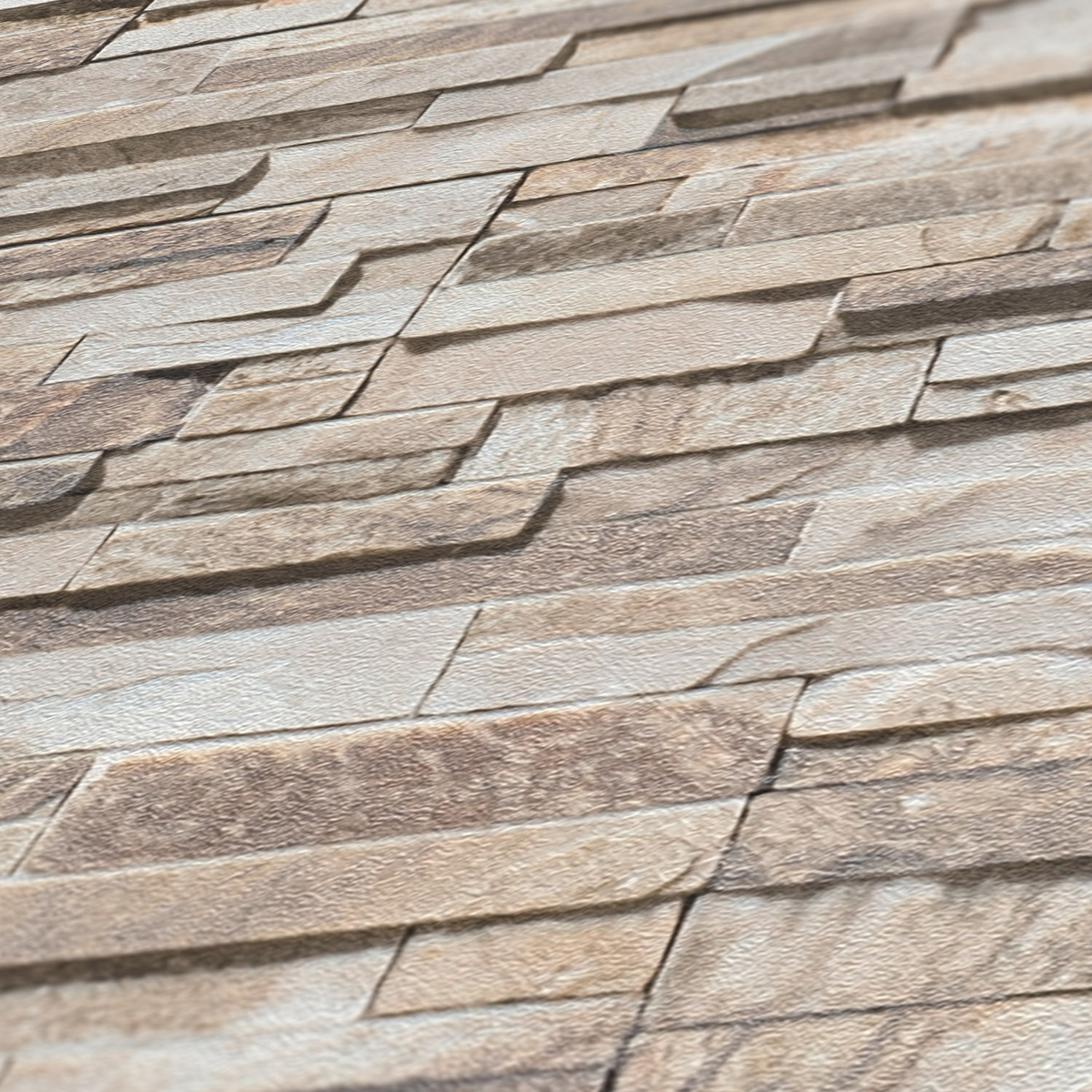 Papier peint Pierre Parement grège cuivré - Metropolitan Stories 3 d'A.S. Création AMB5 | Réf. AS-388161