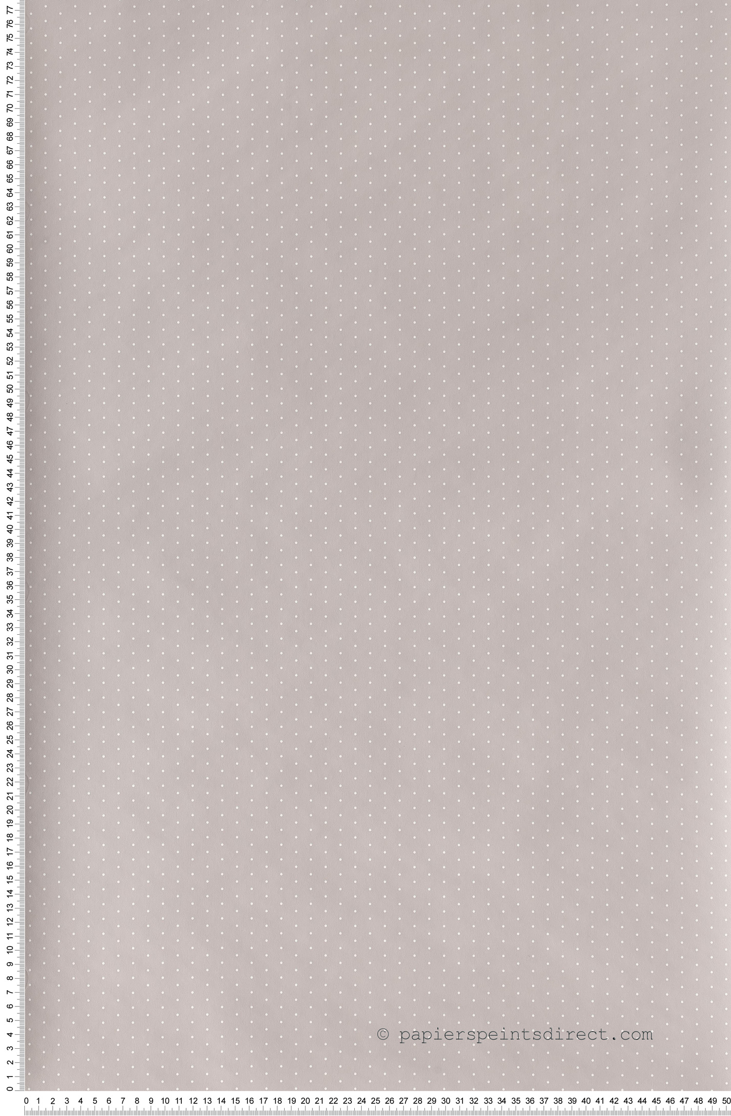 Papier peint enfant Pois gris - Happy Dreams de Casadéco | Réf. HPDM29791523