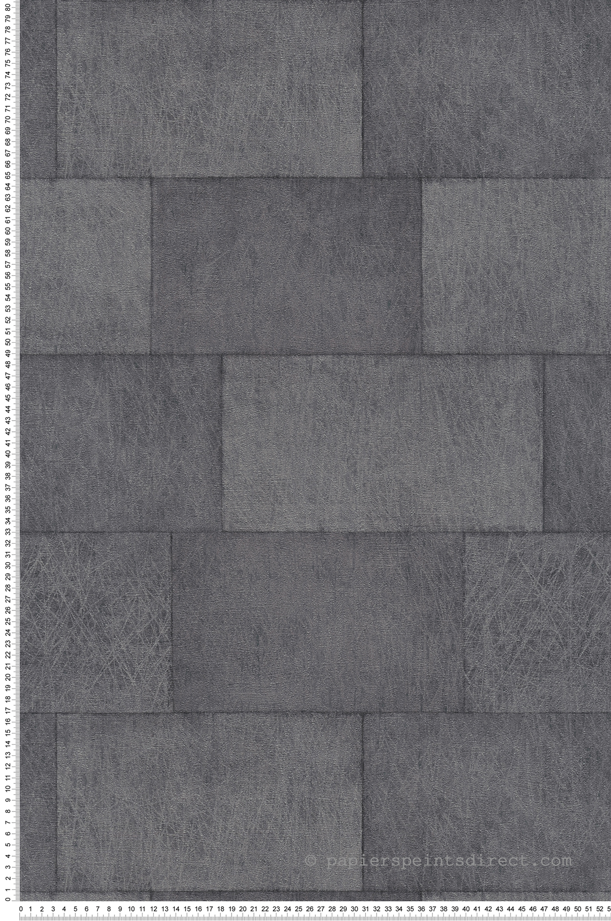 Papier peint Mur de Pierre Grattée noir anthracite - Titanium 3 d'AS Création | Réf. SP15618