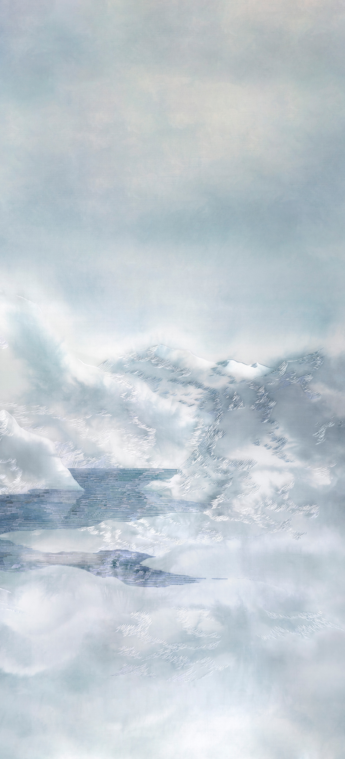 Papier peint panoramique Montagne Reflets d'Ossau Original B - 4/5/6 - Isidore Leroy