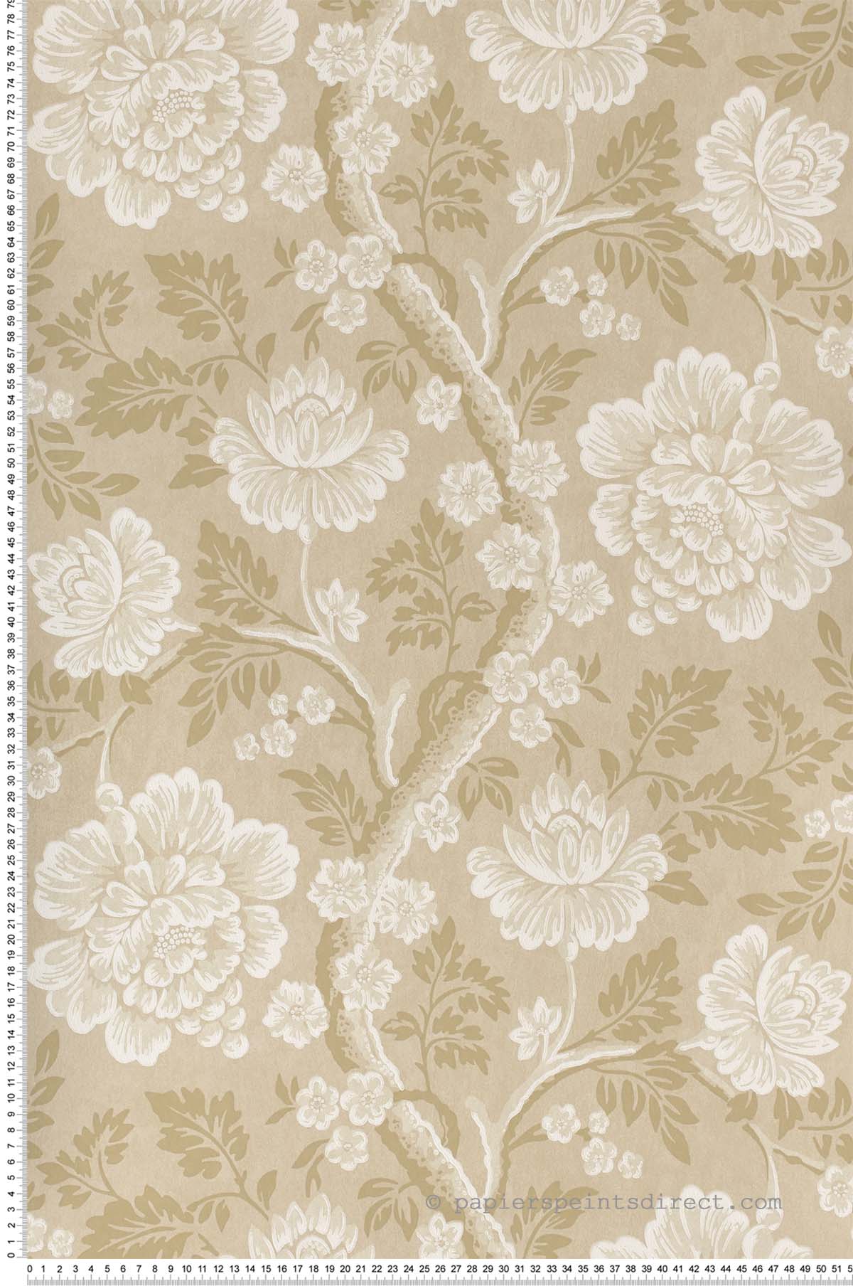 Gustav mudan - Papier peint Archive Trails de Little Greene