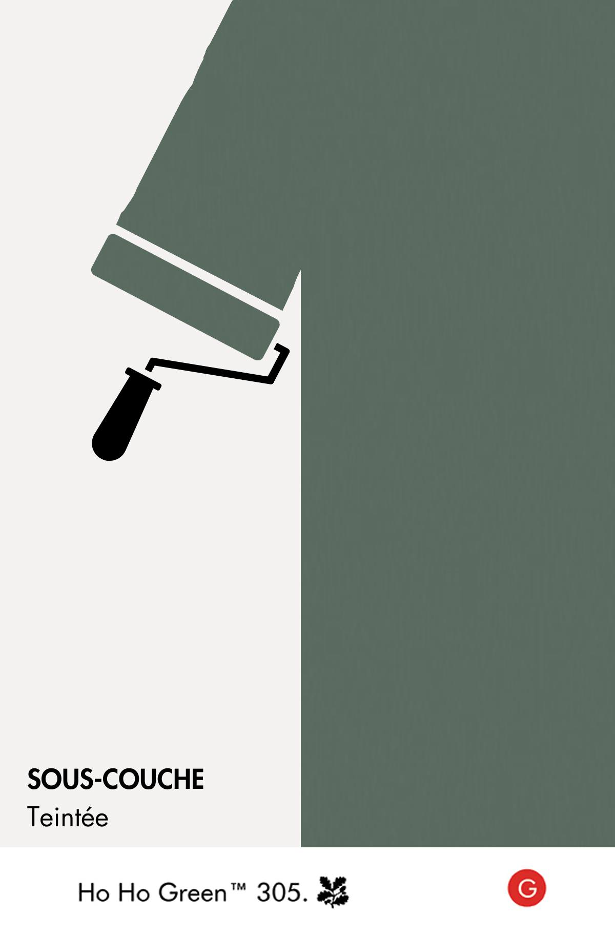 Sous-couche teintée Ho Ho Green n°305 Intelligent ASP (All Surface Primer) 1 litre