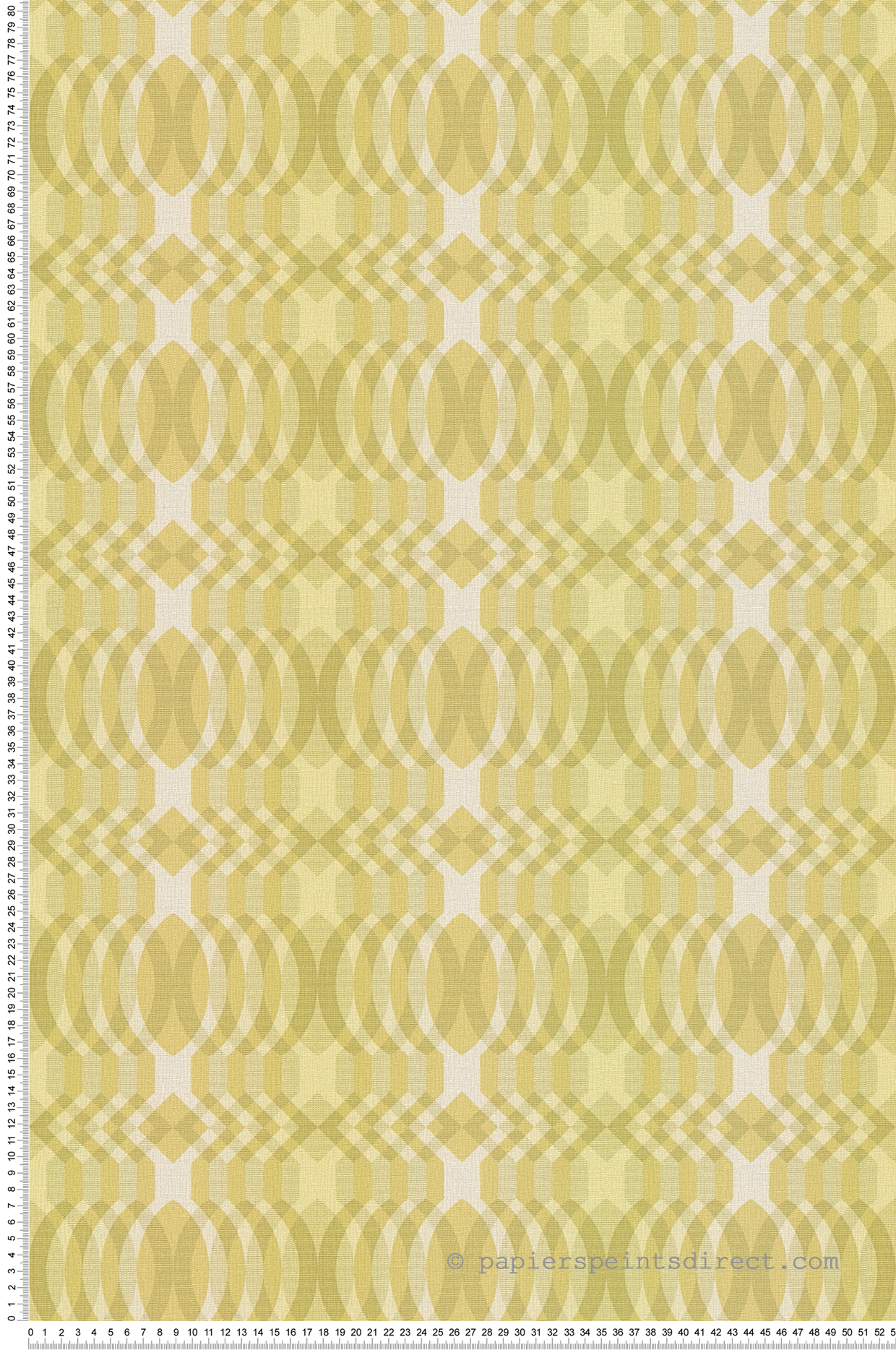 Papier peint Graphique Rétro vert - Retro Chic d'A.S. Création | Réf. AS-395341