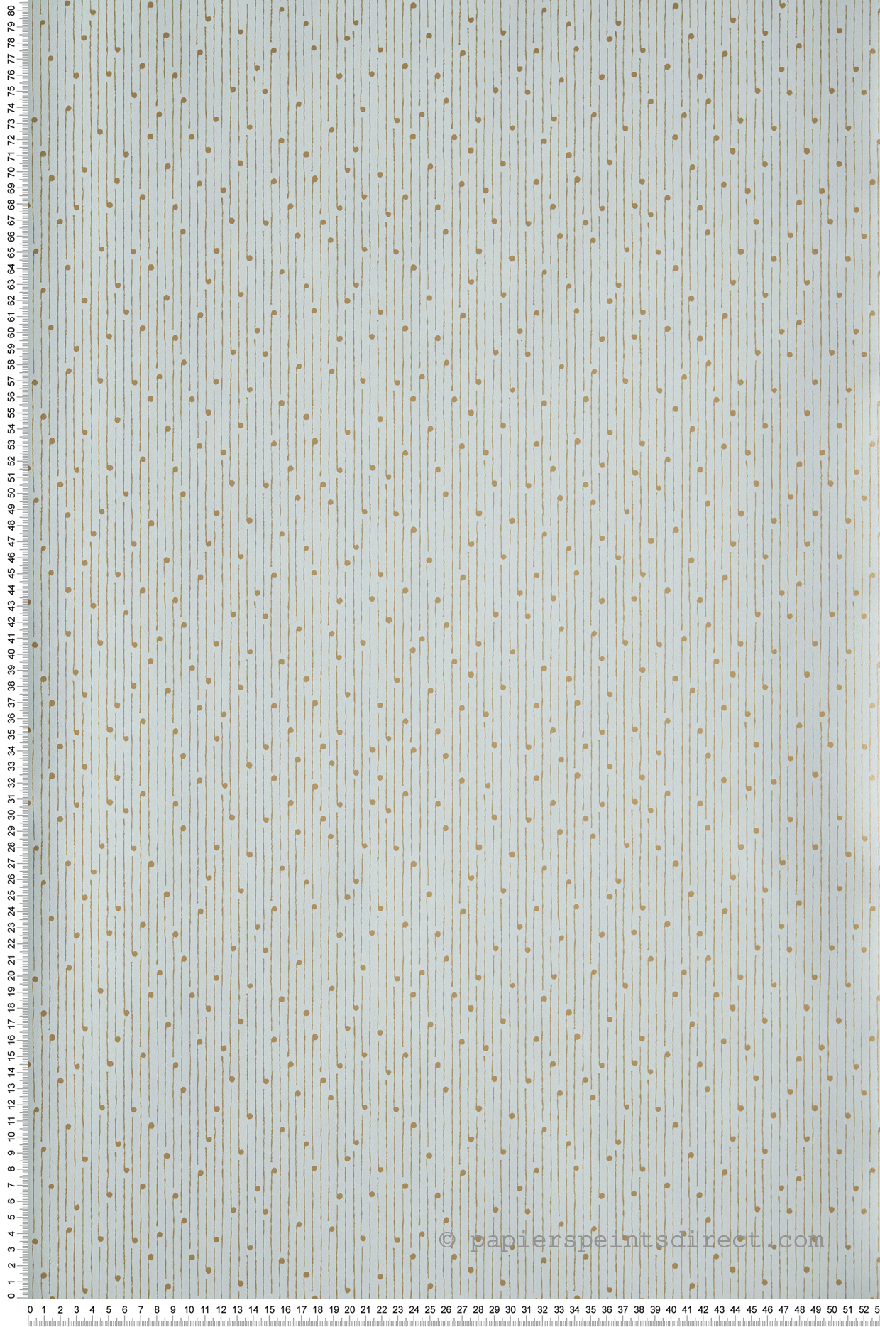 Papier peint Ciel Lullaby vert d'eau - The Place to Bed de Casélio | Réf. PTB101837021