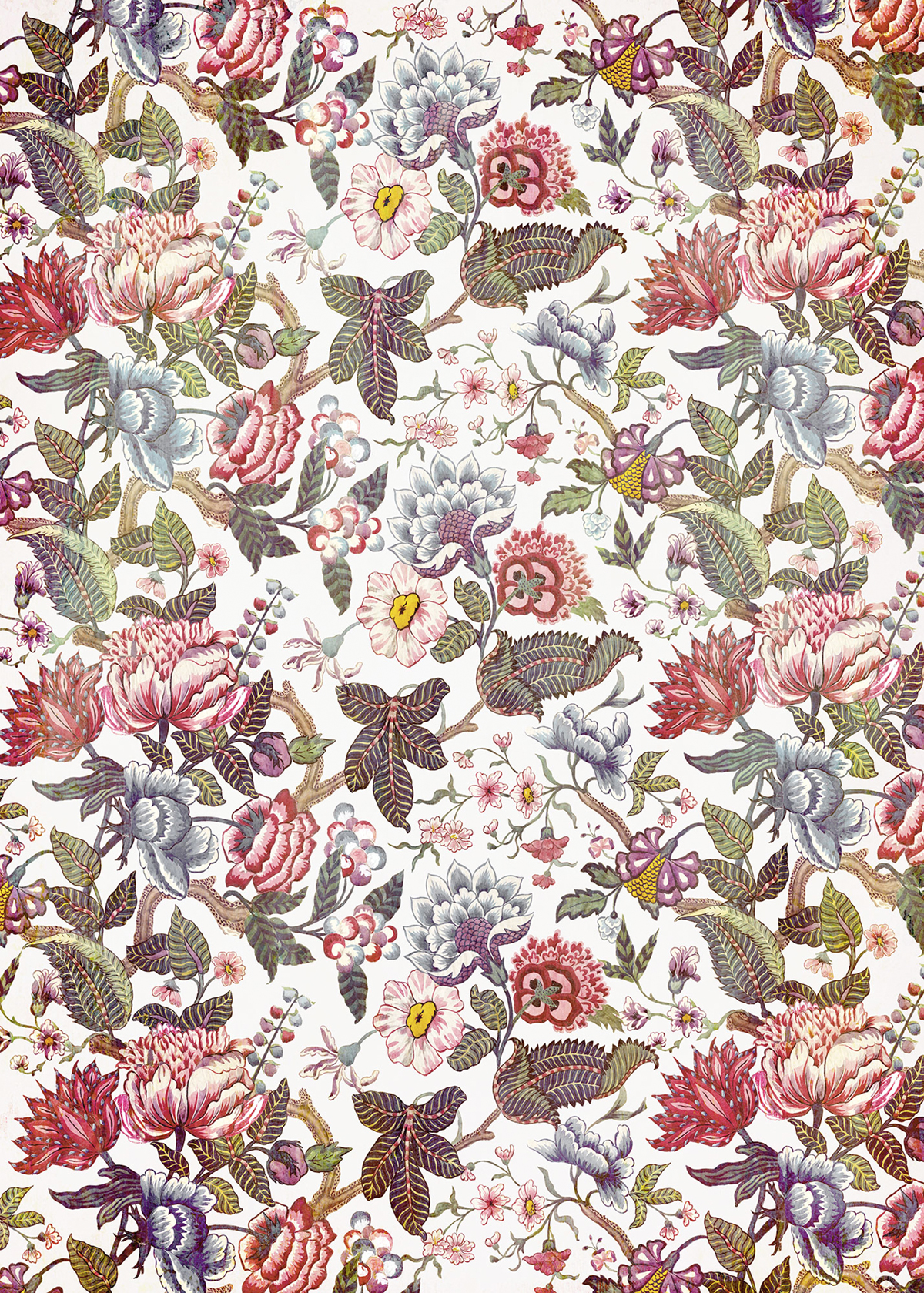 Papier peint panoramique Fleur de rêve rose - Papier Peint Komar INK