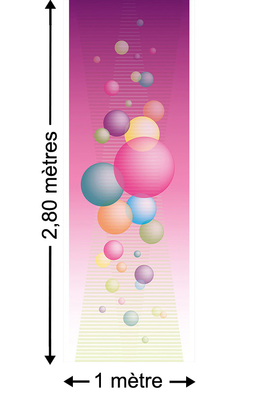 Spherical - Papier peint lé unique