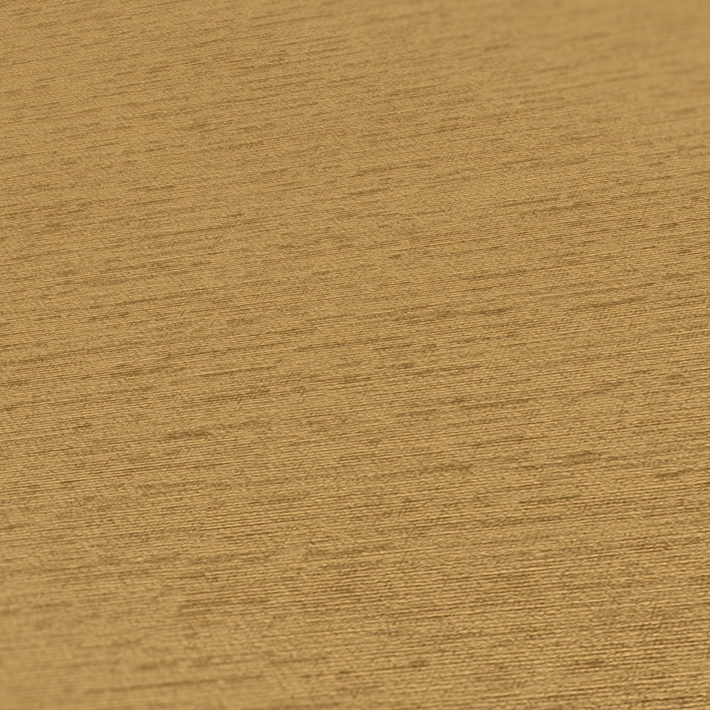 Papier peint Uni Toile Fond Tissé ocre - Famous Garden d'A.S. Création AMB4 | Réf. AS-393516