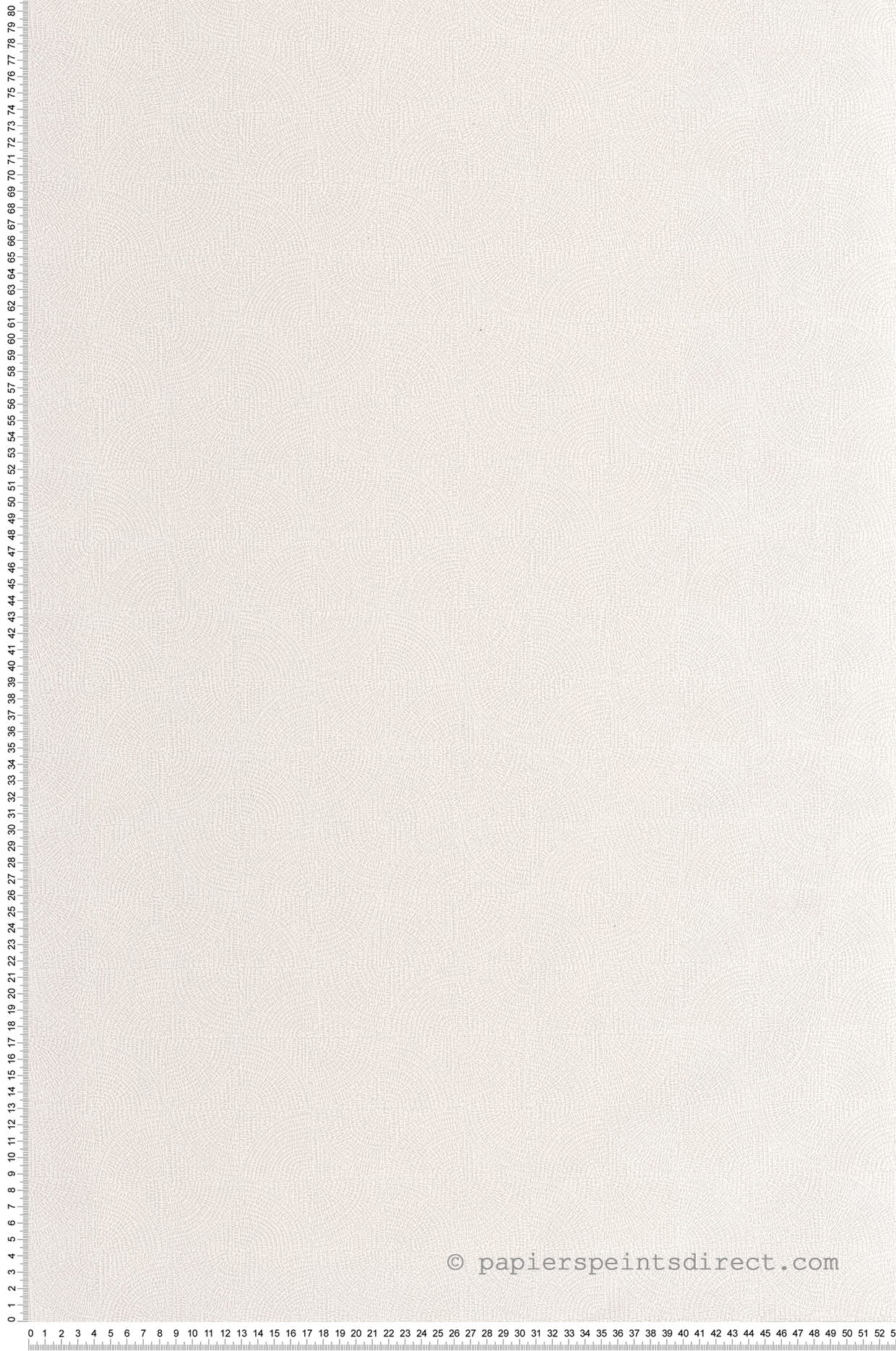 Papier peint Mosaïque Cercle Asterios blanc craie - Solaris de Casadéco | Réf. SOLA201880028