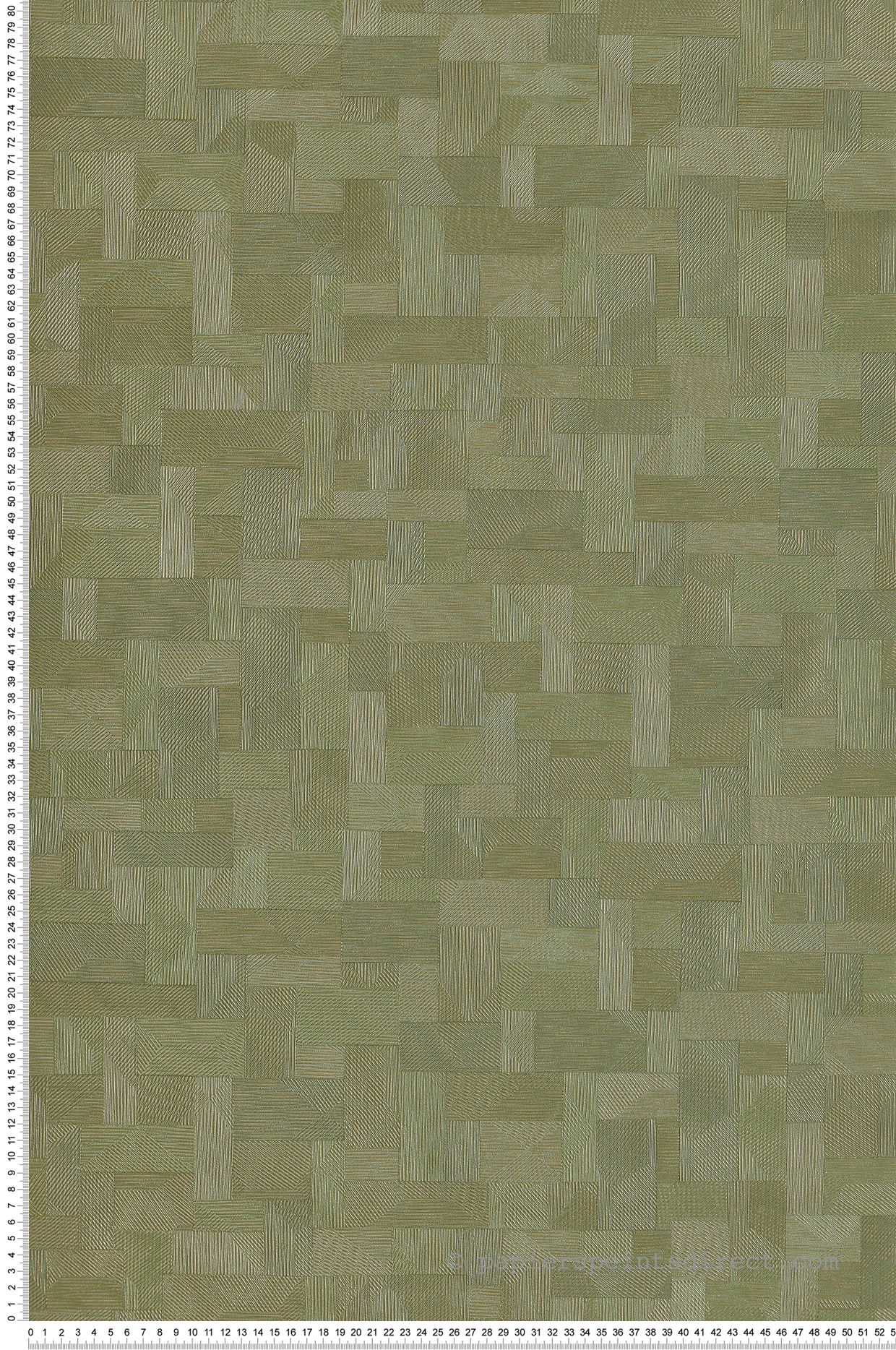 Papier peint Scandinave Géométrique vert - Woods de Casadéco | Réf. WOOD86077414