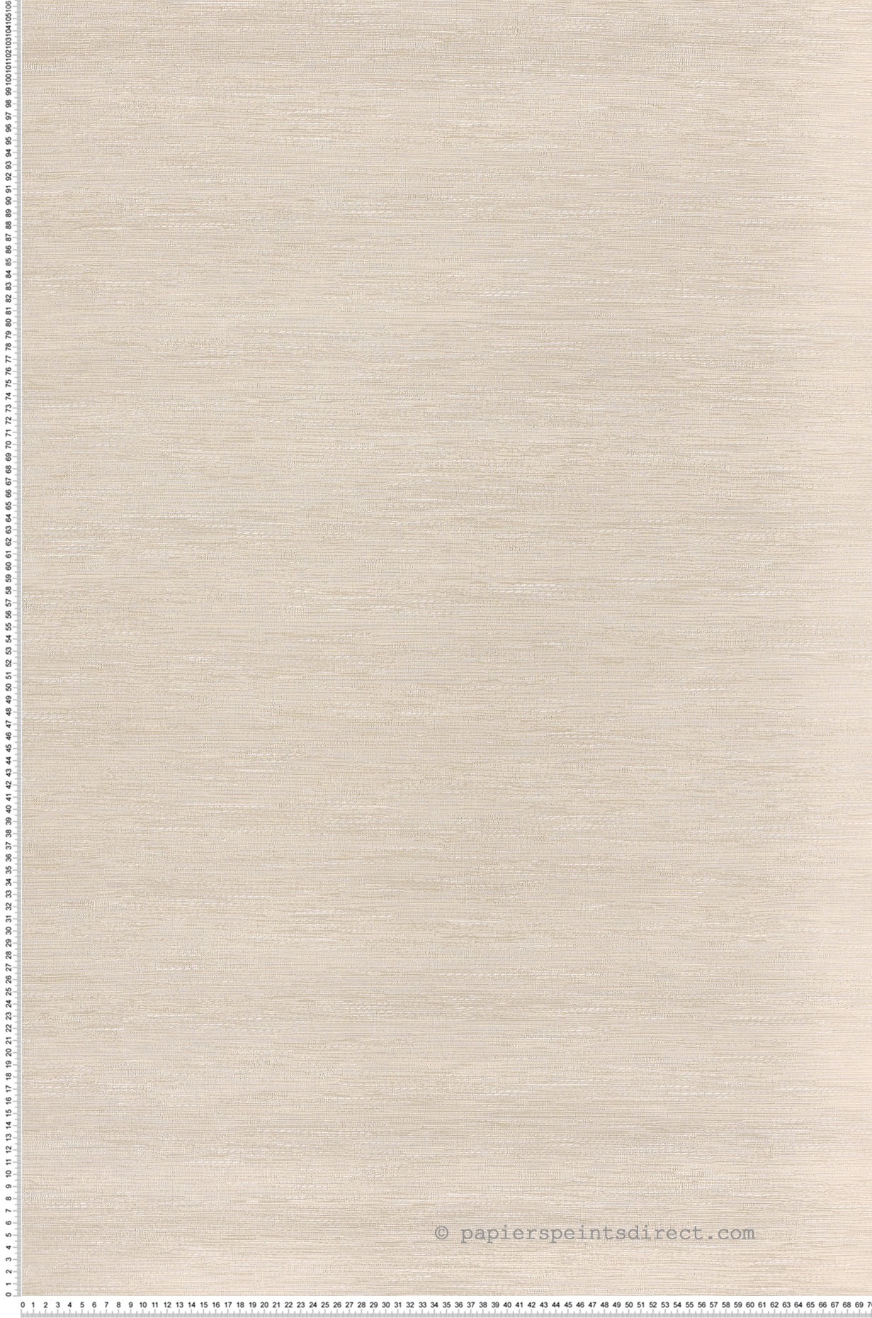 Papier peint Faux Uni Tissage Tatami craie - Le Jacquard de Casamance | Réf. CAS-C75344180