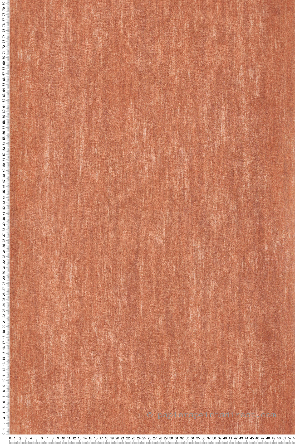 Papier peint Faux Uni Matière Tuvalu orange - Moorea de Montecolino | Réf. MC-26716