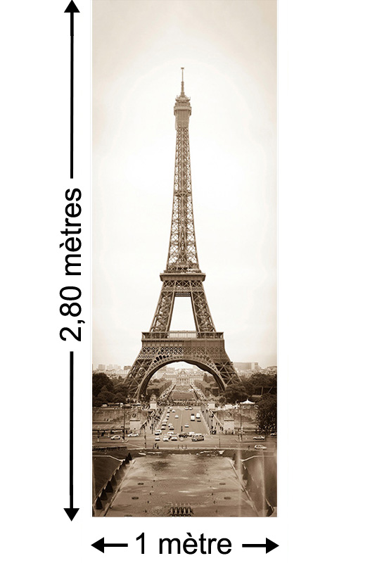 Eiffel Tower - Papier peint lé unique