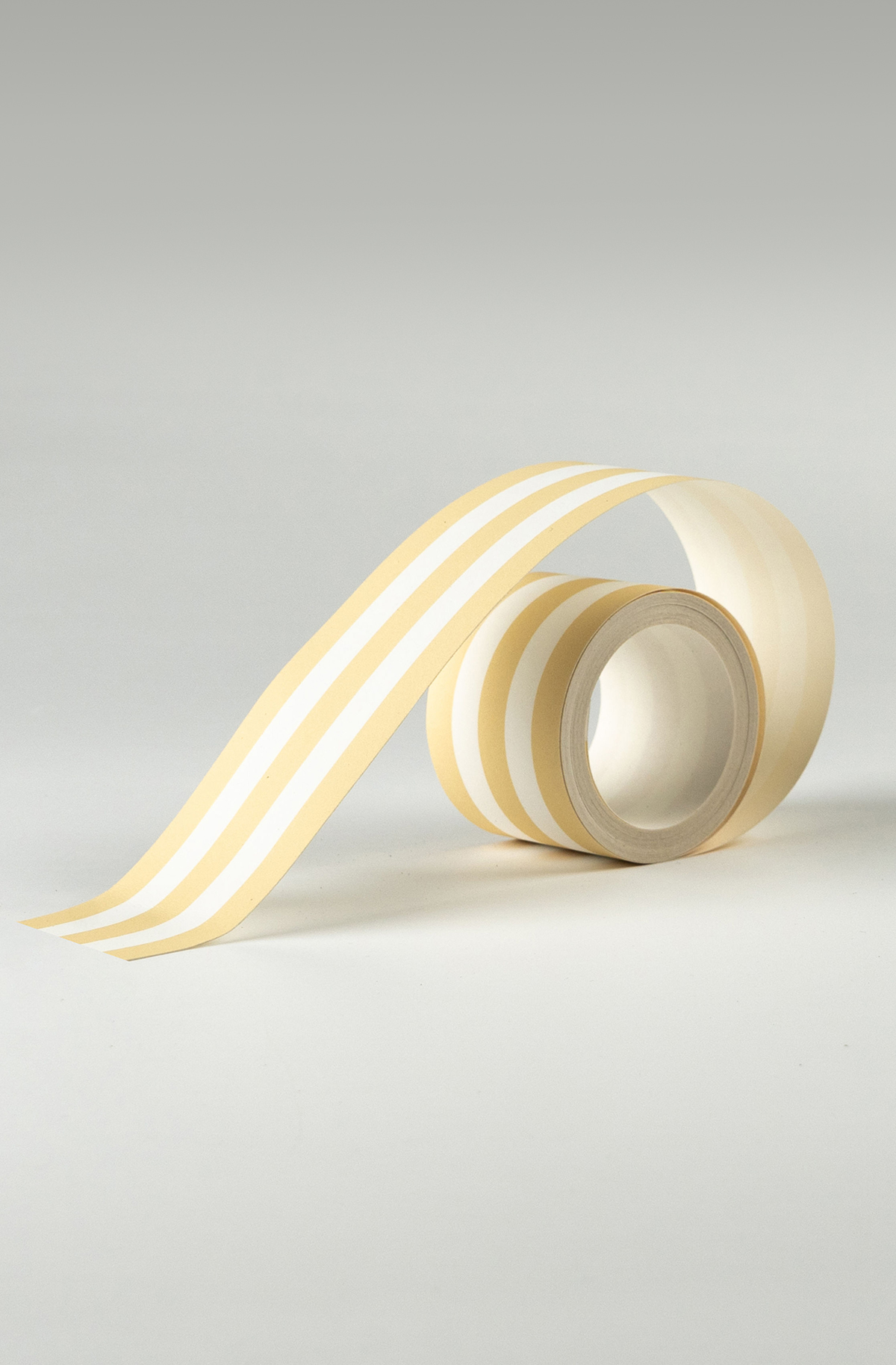 Galon Rayure Fine Délicate jaune pâle blanc - Galons et Frises de Casadéco | Réf. GAFR200412026