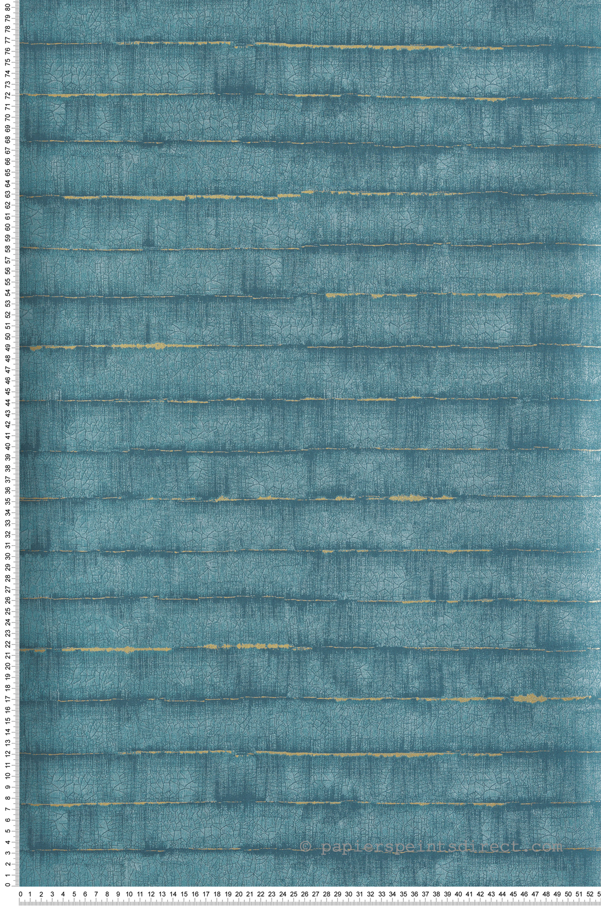 Papier peint Écorce Tanin turquoise doré - The Texture Book de Masureel | Réf. MAS-SPI501