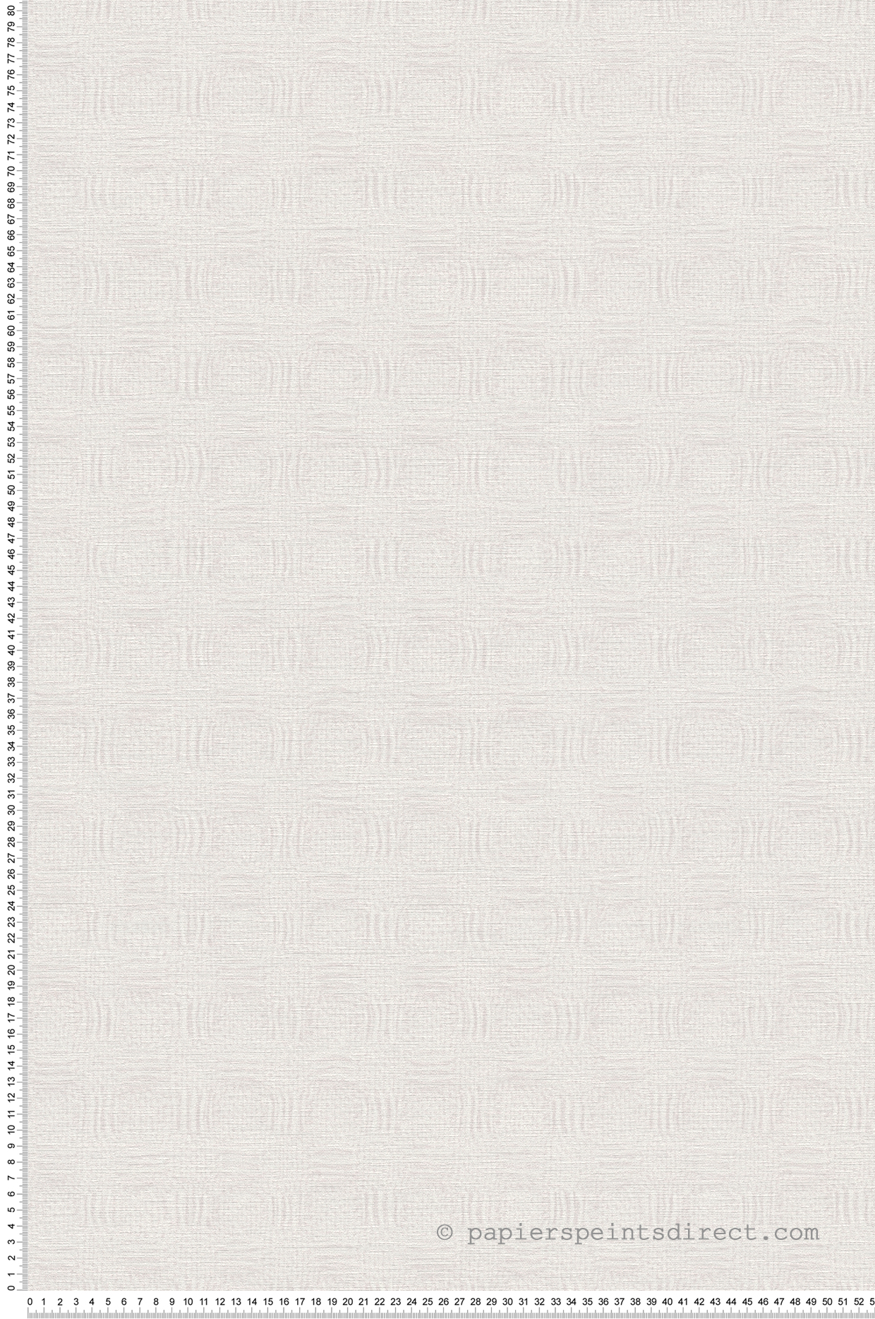 Papier peint Illusion 3D Boutis blanc grisé - Abaca de Lutèce | Réf. LTC-51232400