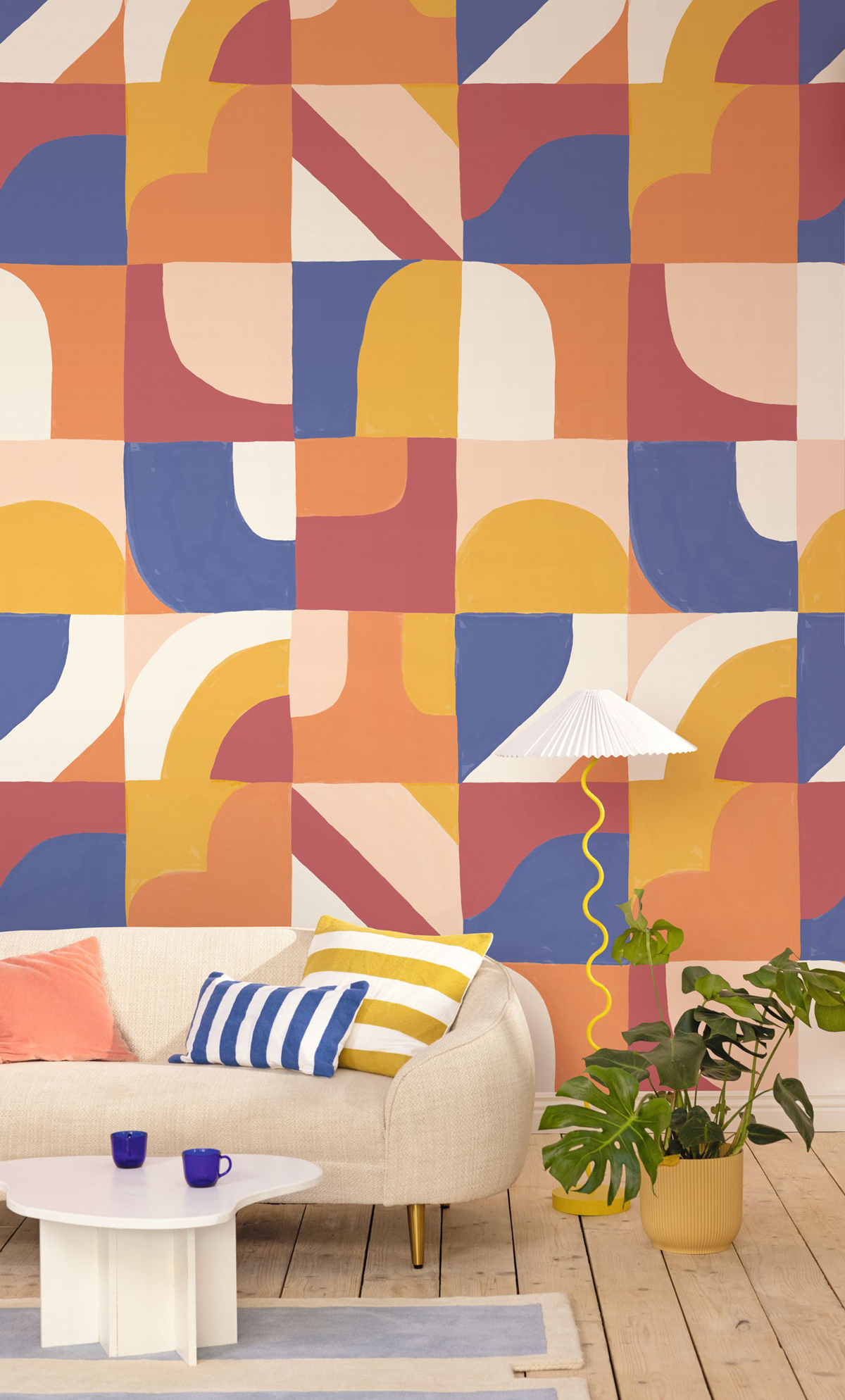 Papier peint panoramique Pop Art So Fun multicouleurs M 200X280 - Pimp My Wall de Casélio | Réf. PMW104796303