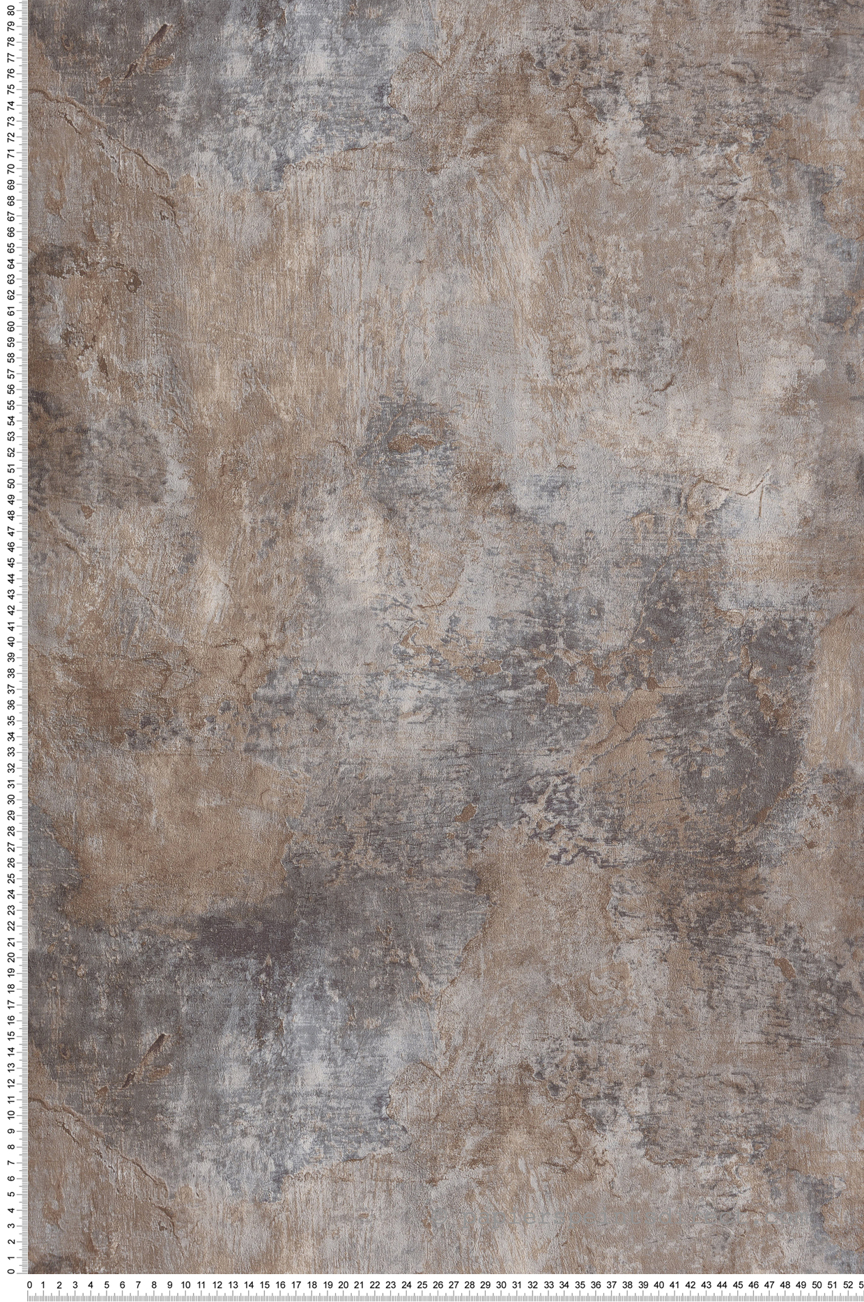 Papier peint Béton Ciré brun ardoise - Rêverie de Montecolino | Réf. MC-191702