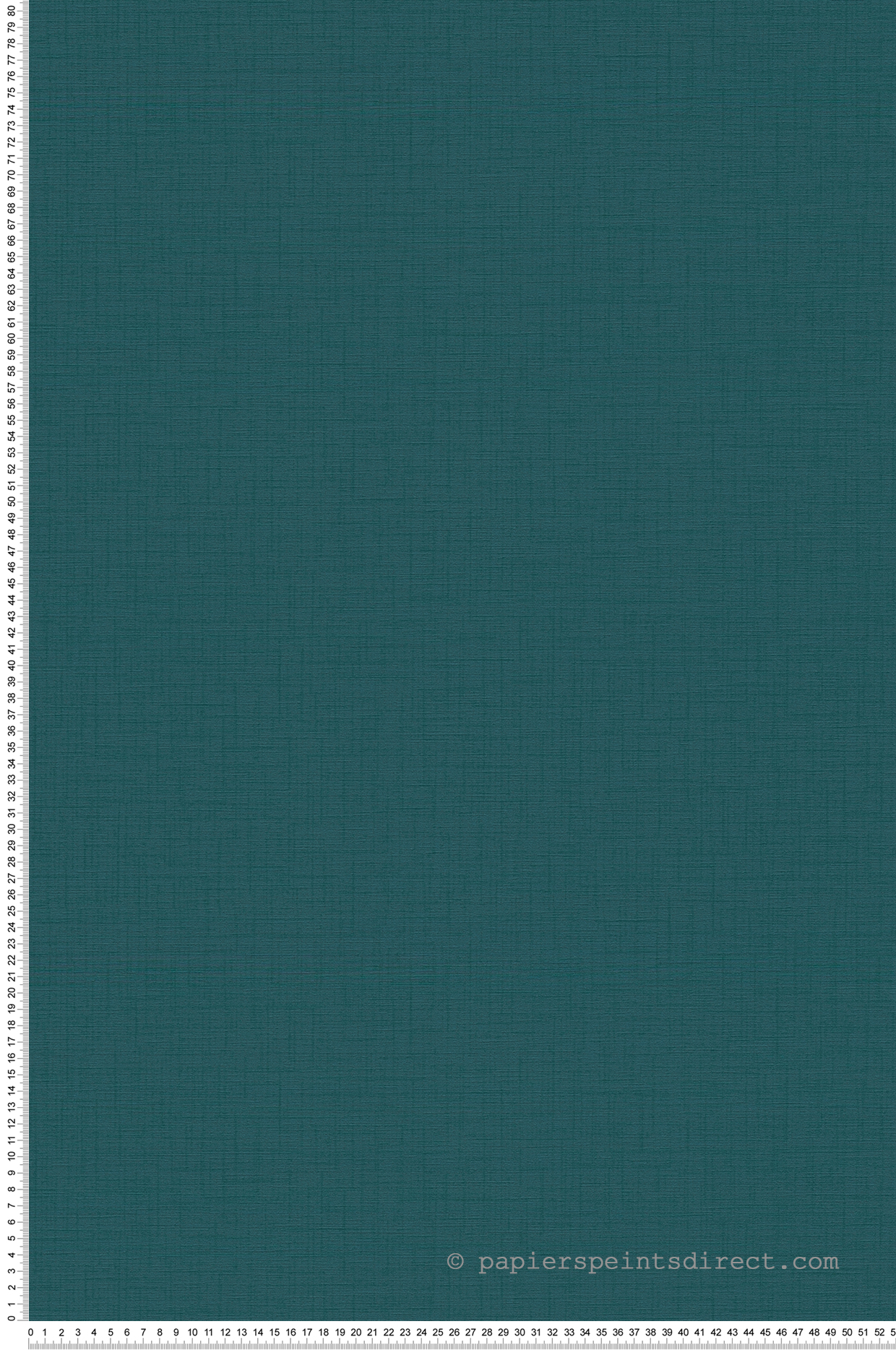 Papier peint Faux Uni Effet Lin vert canard - My Home My Spa d'A.S. Création | Réf. SP15902