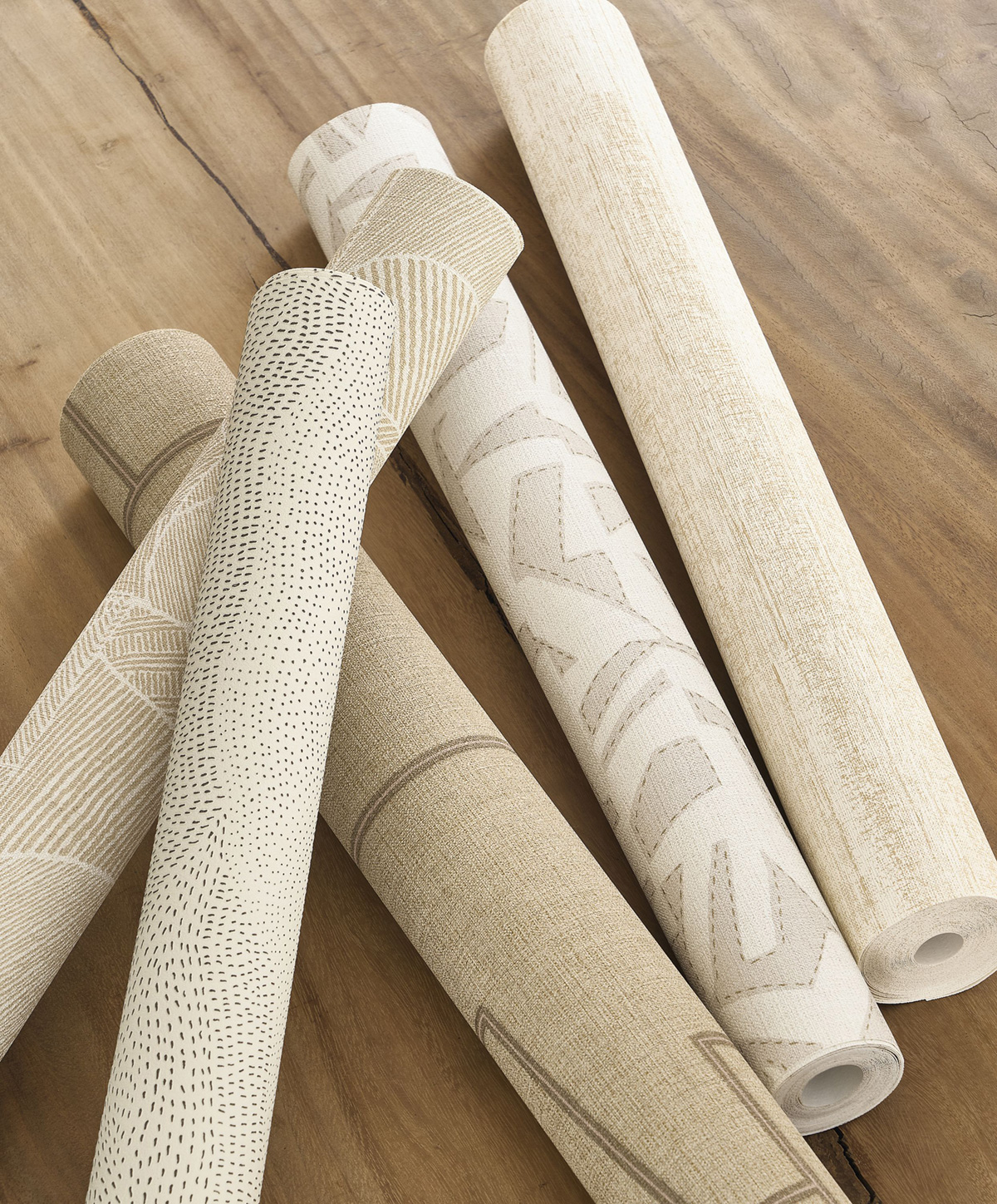 Papier peint Faux Uni Bicolore Pietra sable - Matera de Casadéco AMB3| Réf. MATA201141111