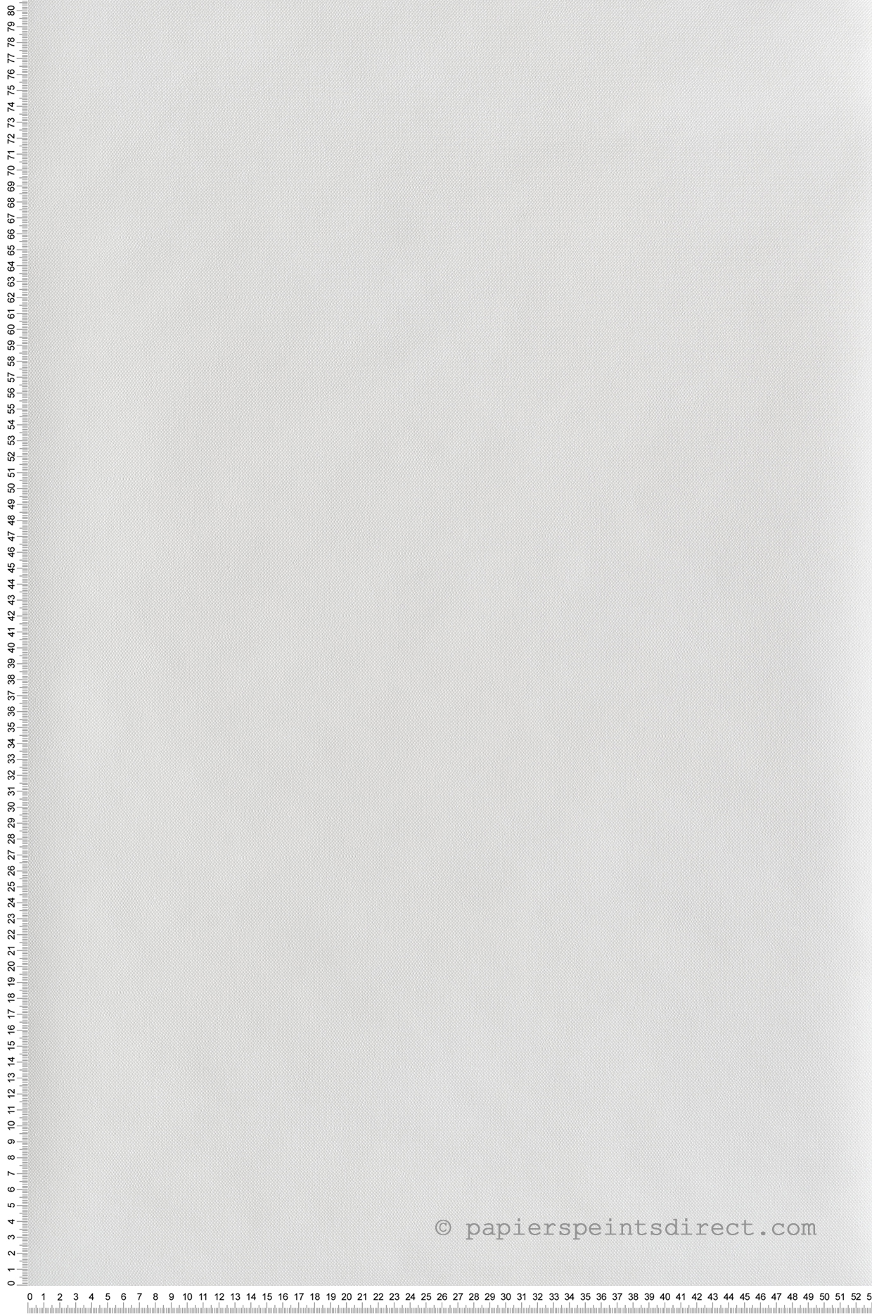 Papier peint Faux Uni Coton Rythm blanc - Kimono de Masureel | Réf. MAS-RYT001