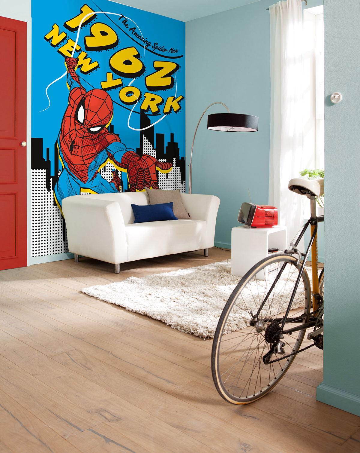 Papier peint panoramique Spider-Man New York - Papier Peint Komar Into Adventure
